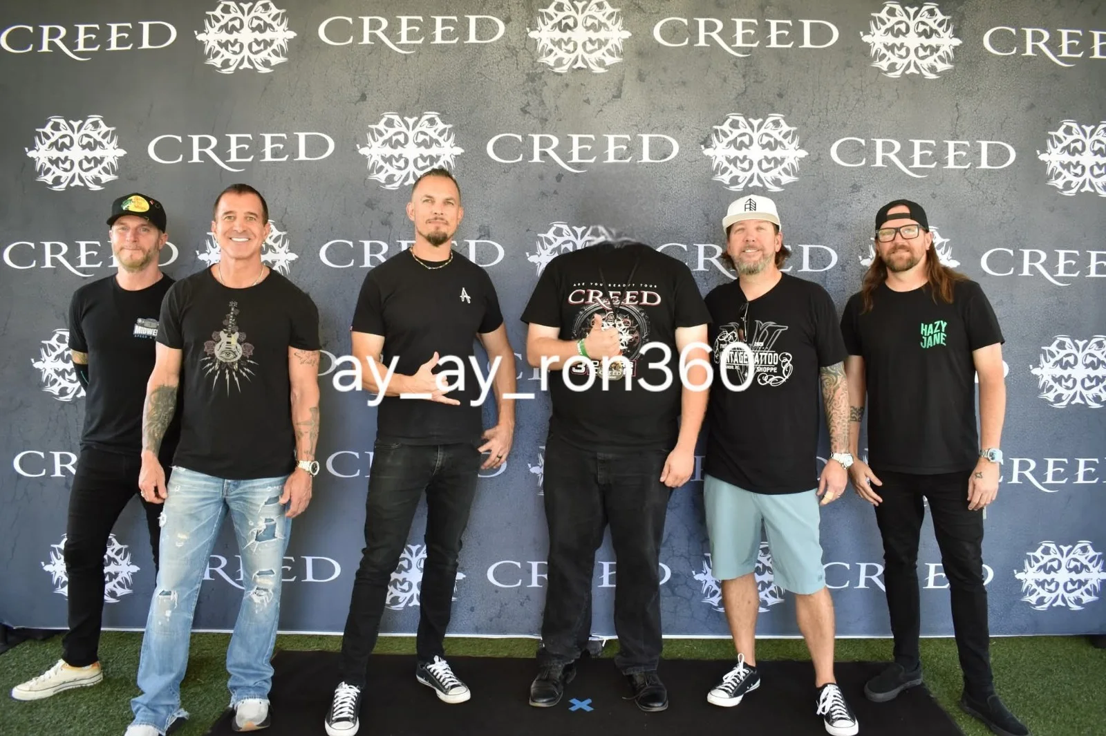 Creed Signed VIP Tour 2025 (w/PROOF), image 2