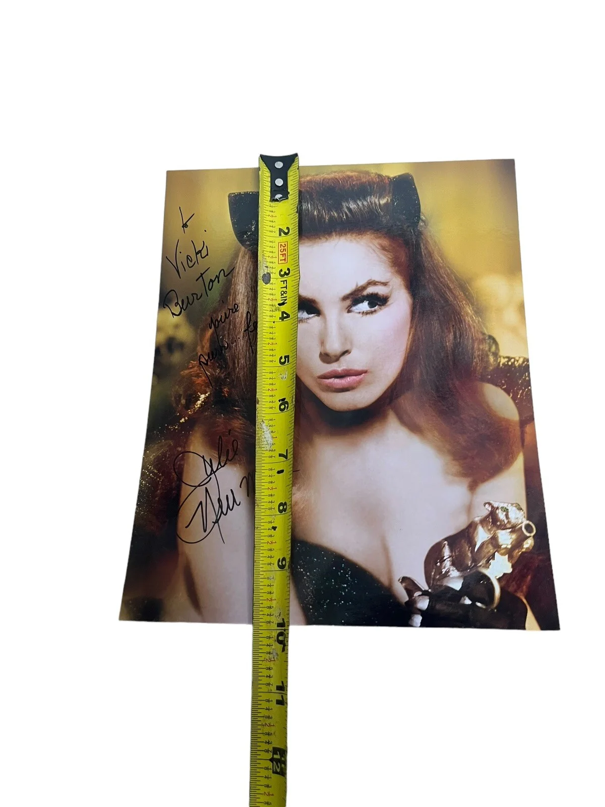 Julie Newmar — JULIE NEWMAR Signed Autographed 8x10 BATMAN CATWOMAN Photo Authentic, изображение 5
