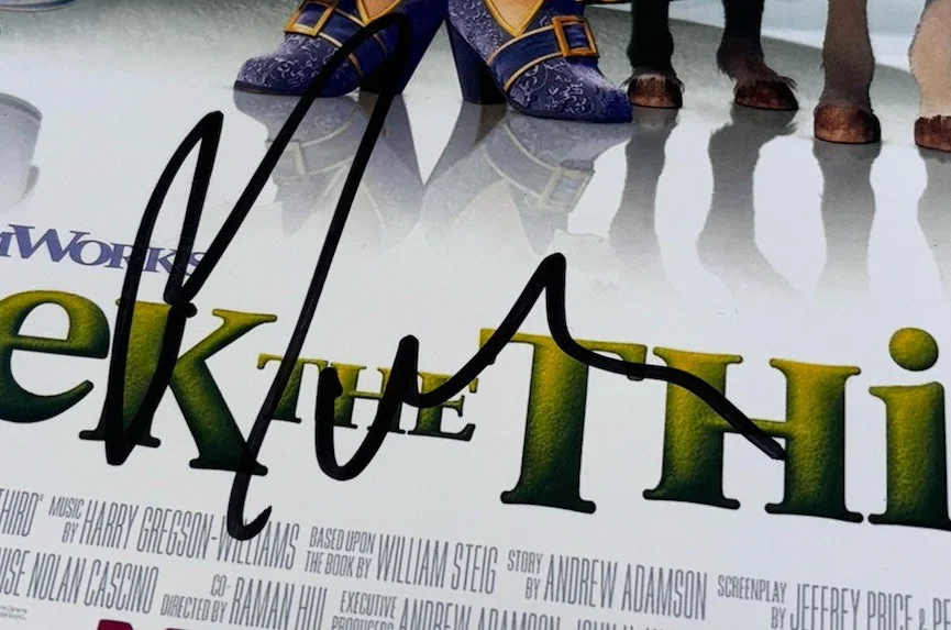 Mike Myers Signed 12x18 Photo Shrek 3 With Proof, изображение 2