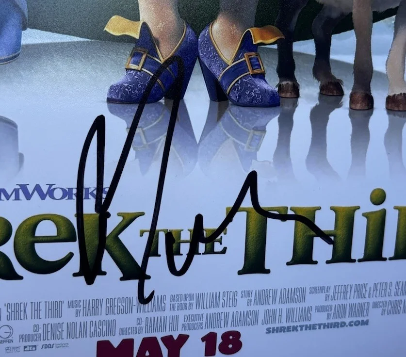 Mike Myers Signed 12x18 Photo Shrek 3 With Proof, изображение 3