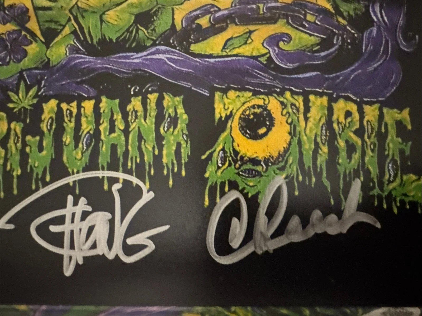 Cheech, Chong — Cheech & Chong Signed 8x10 Up In Smoke Photo JSA COA Marijuana Zombies 2, изображение 3