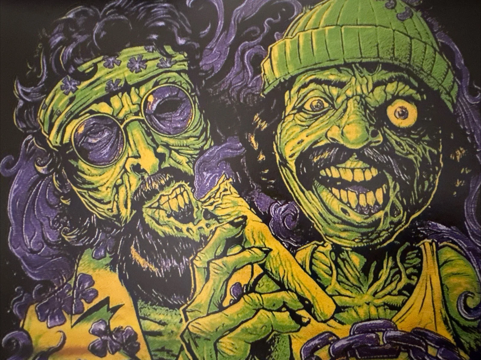 Cheech, Chong — Cheech & Chong Signed 8x10 Up In Smoke Photo JSA COA Marijuana Zombies 2, изображение 4