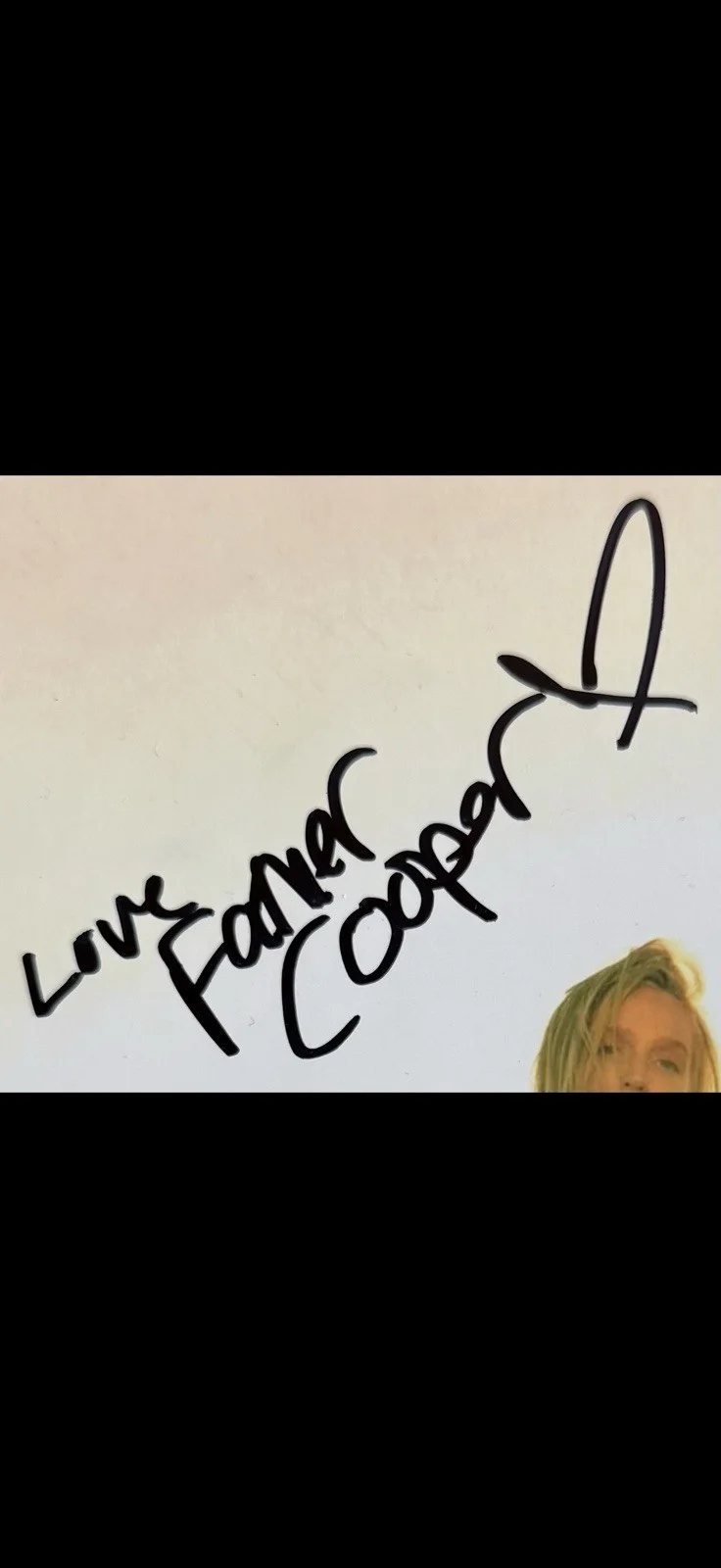 Alex Cooper Signed Autographed Photo “Call Her Daddy” Podcast Star *Proof, изображение 2