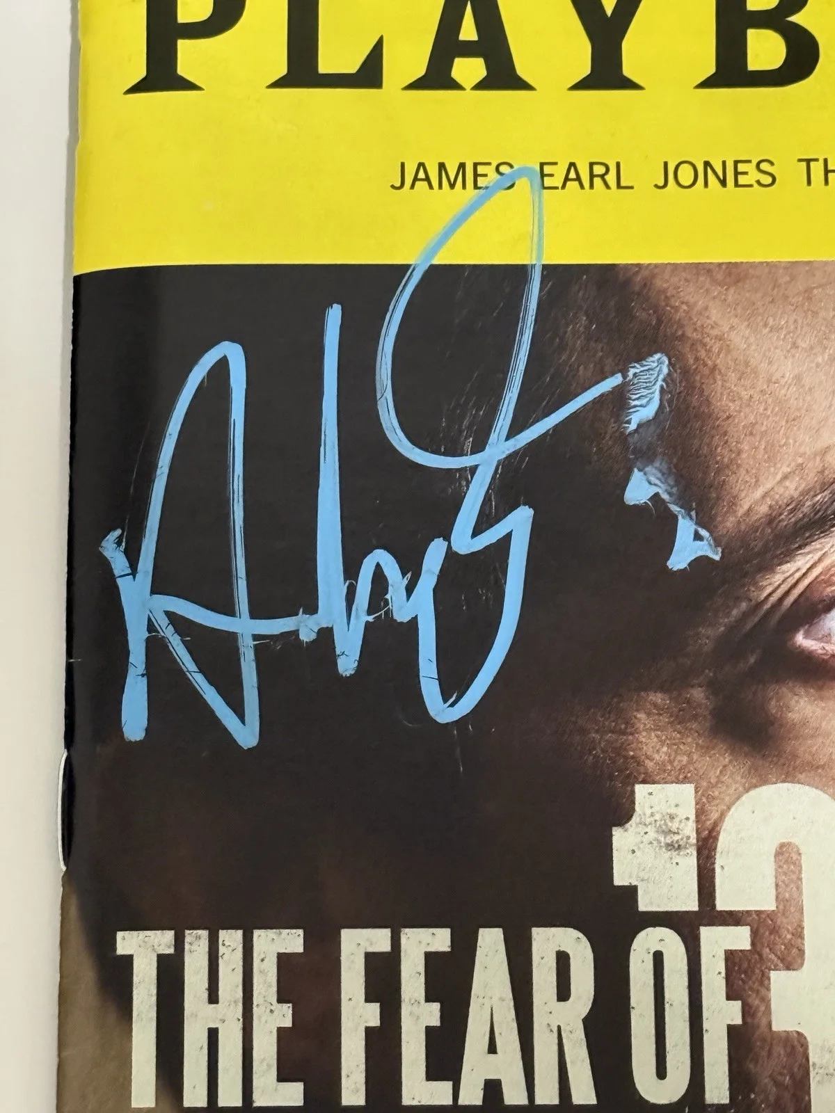 Adrien Brody — The Fear of 13 signed Broadway Playbill Adrien Brody Authentic Autograph, изображение 2