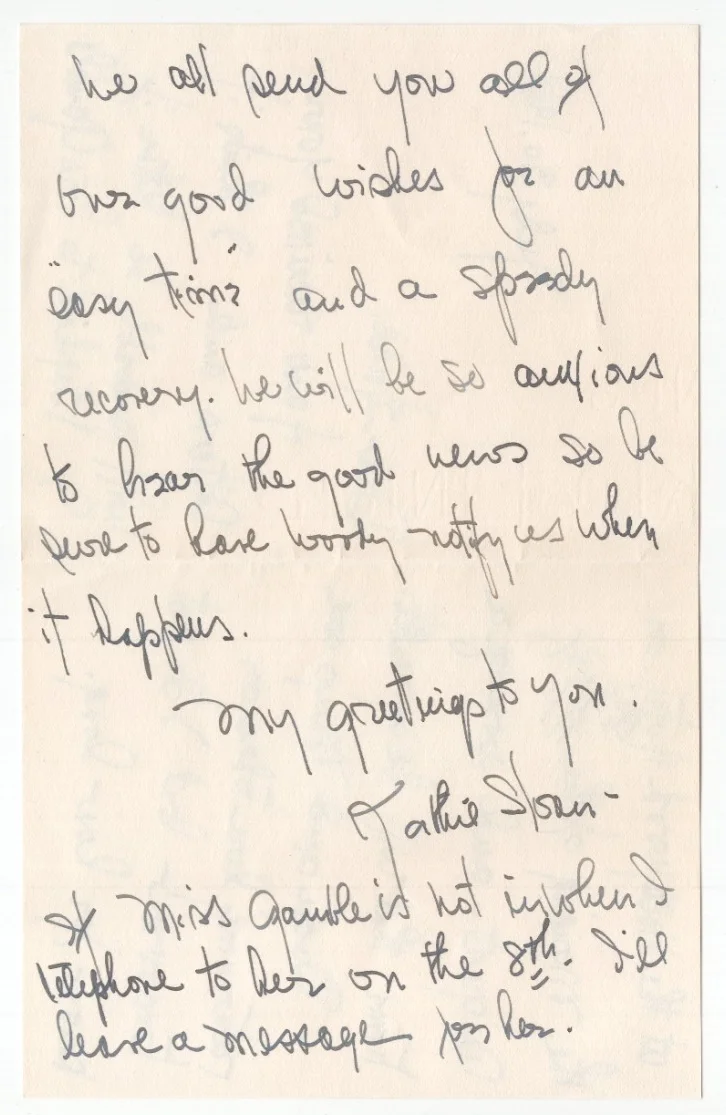 10 Letters from Humphrey Bogart's Secretary 1941-1942 / Autographed, image 4