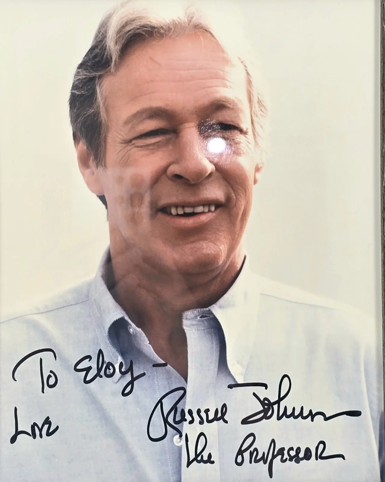 Russell Johnson — RUSSELL JOHNSON AUTOGRAPHED SIGNED PHOTO The Professor From Gillligan's Island, image 3