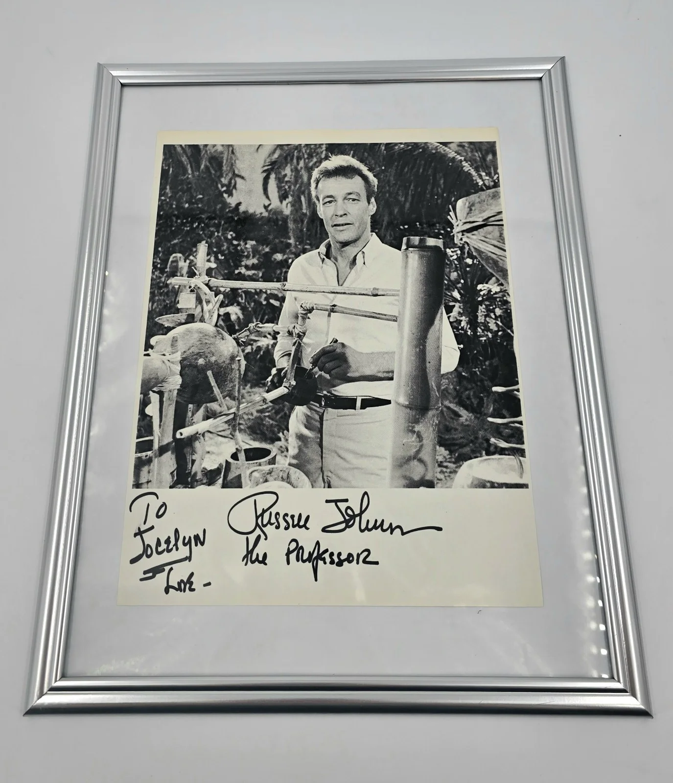 Russell Johnson — RUSSELL JOHNSON AUTOGRAPHED SIGNED PHOTO The Professor From Gillligan's Island, изображение 2