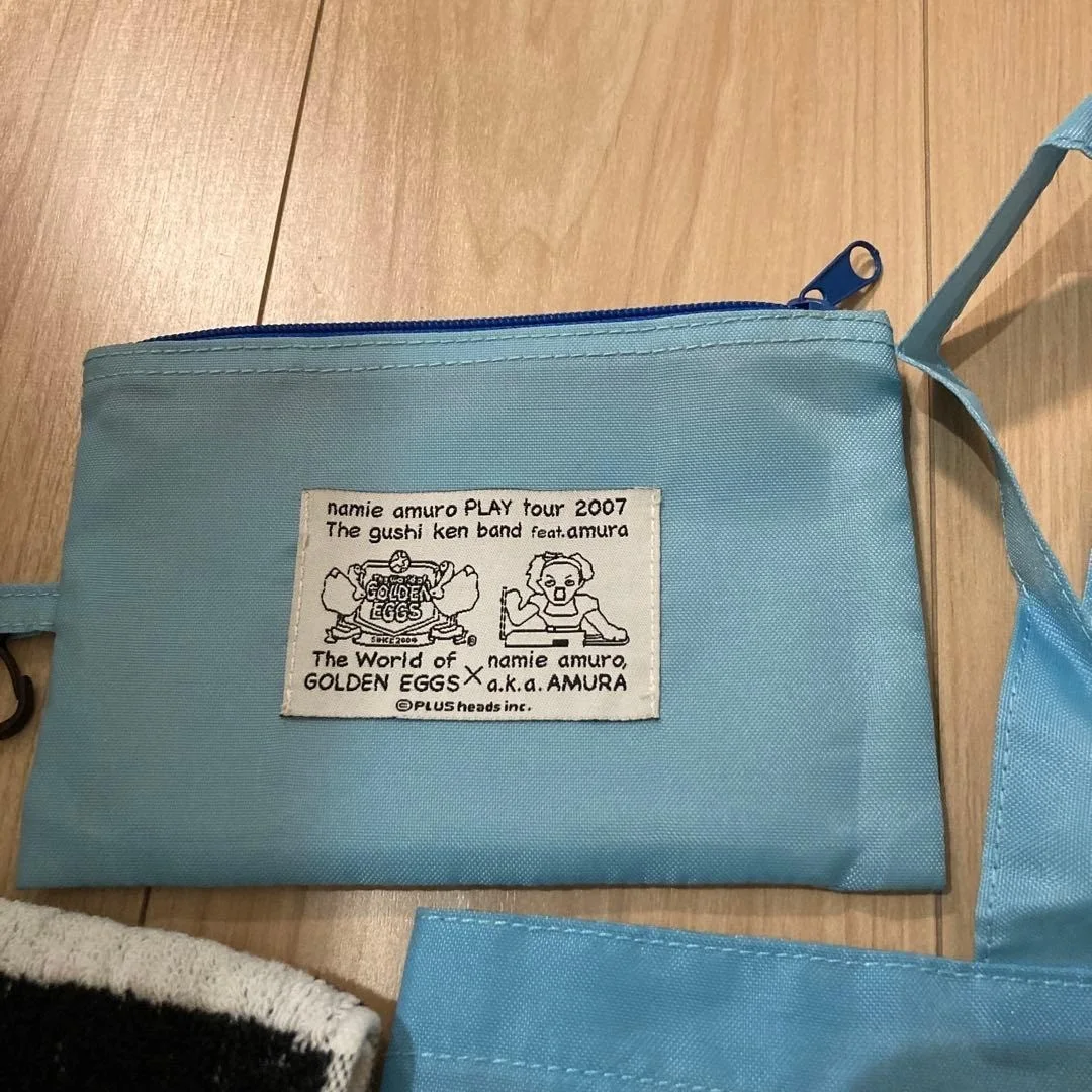 Namie Amuro Autographed BlueBag PLAY tour 2007 Limited Authentic Golden Eggs Set, image 4