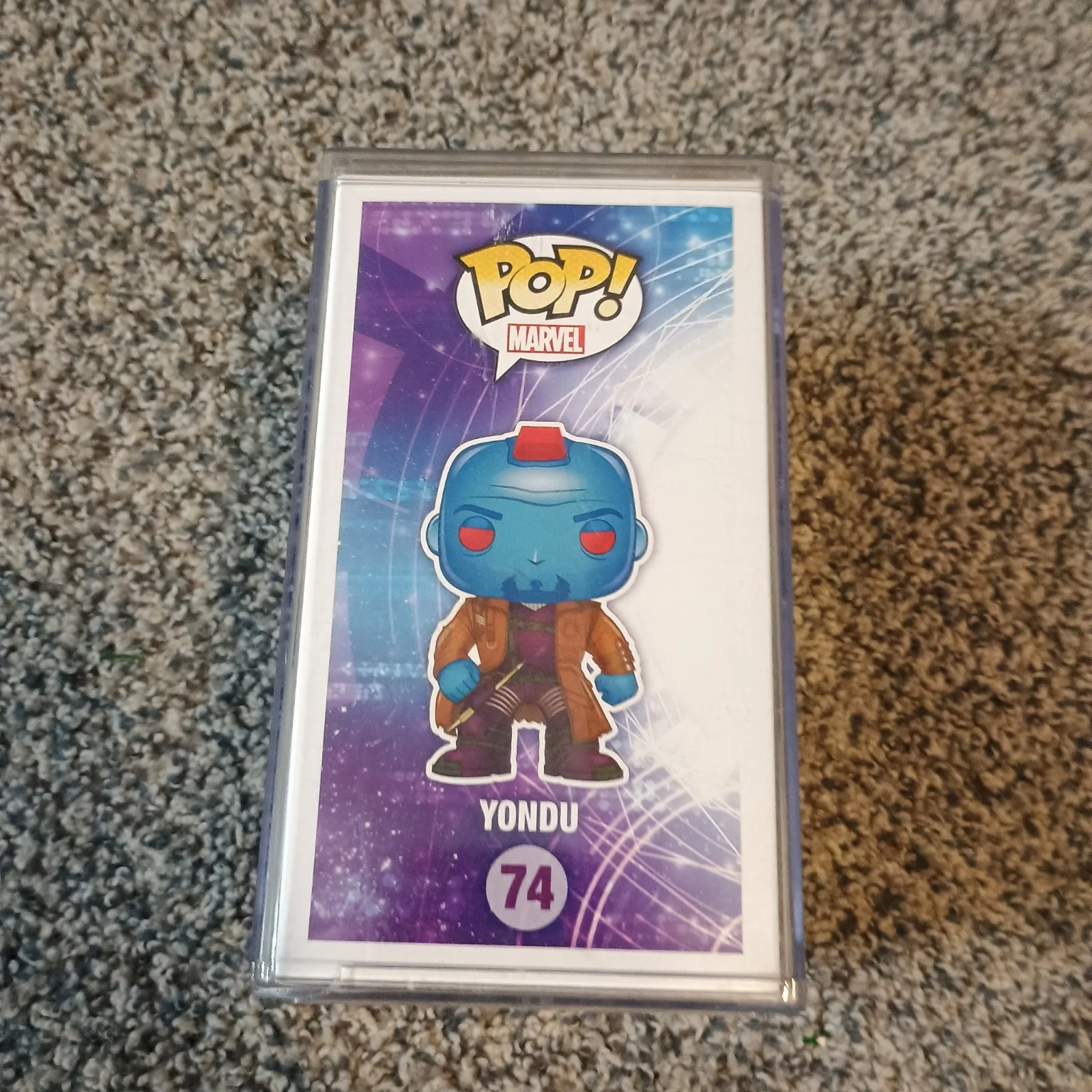 Yondu Funko Pop #74 Signed Michael Rooker No COA Guardians Of The Galaxy Marvel, image 4