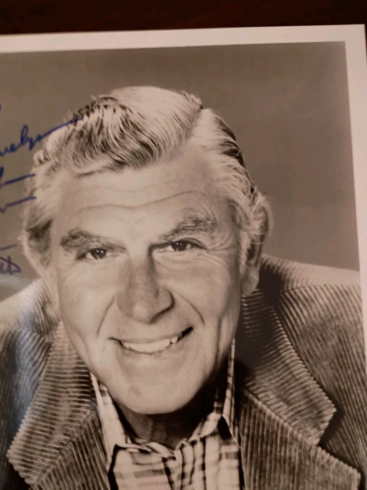 ANDY GRIFFITH Signed Autographed 8x10 Photo..Televison & Movie LEGEND (d.2012), изображение 2
