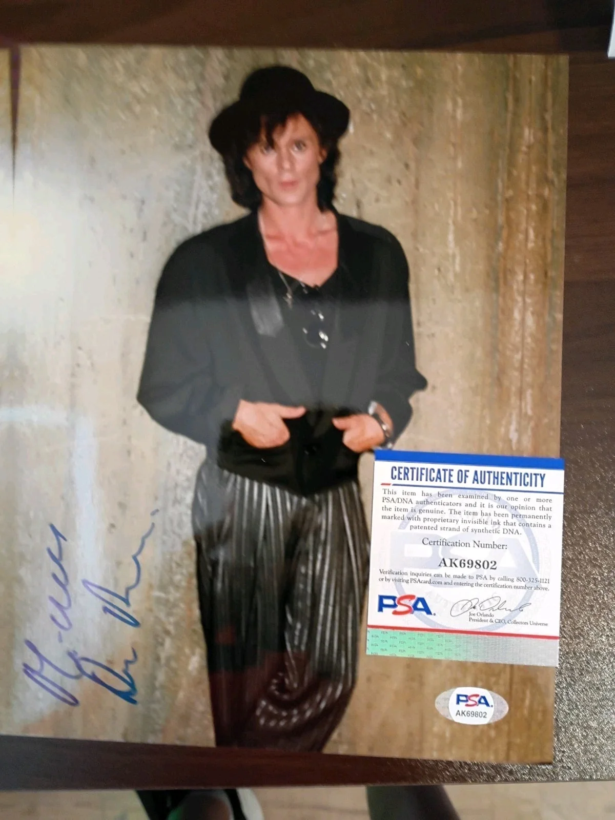 MICHAEL DES BARRES Signed Autographed 8x10 Photo..Music & Actor....PSA/DNA COA, изображение 5