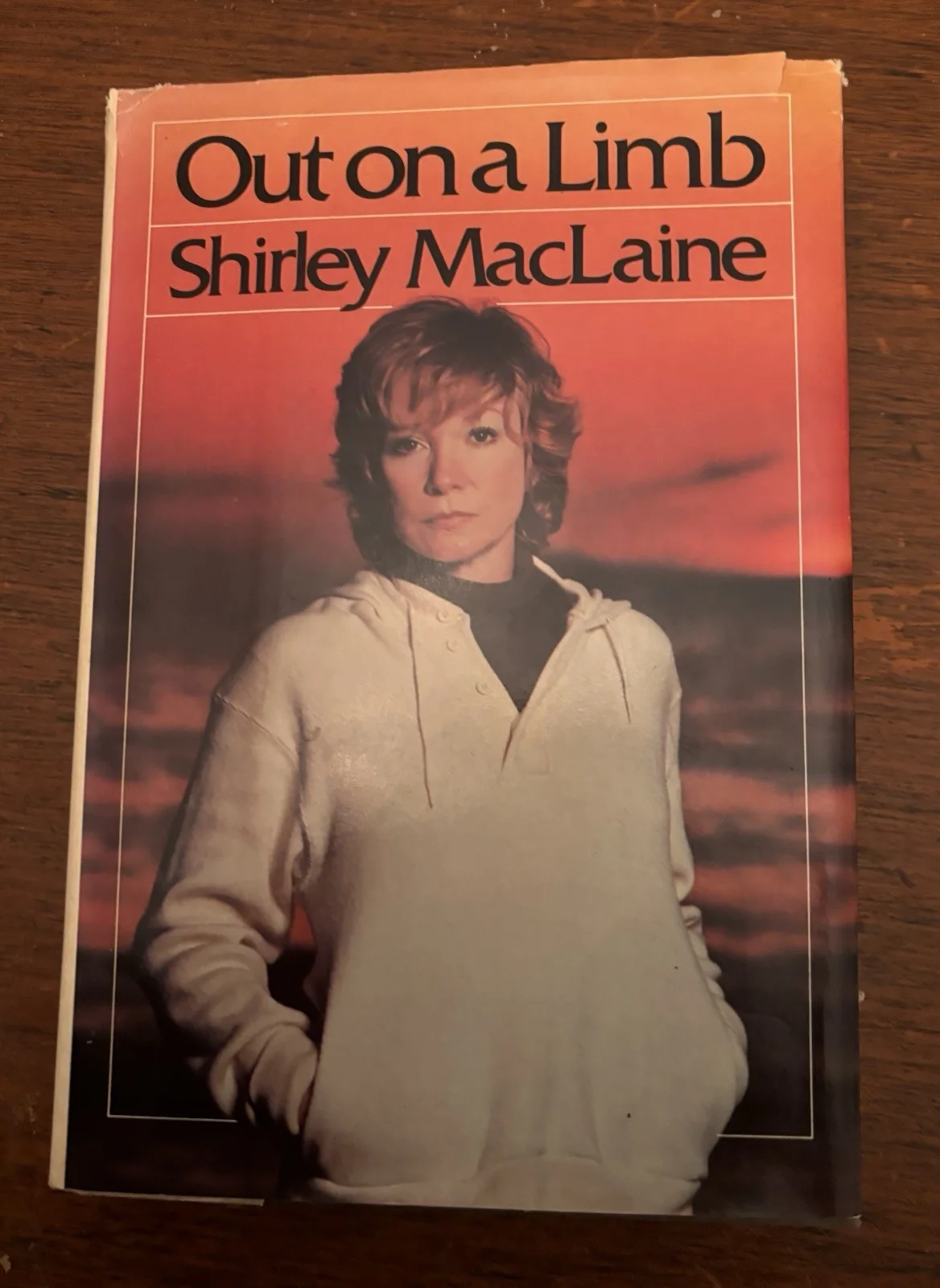 Shirley MacLaine — Shirley MacLaine Signed Out on a Limb Original Hardcover Book