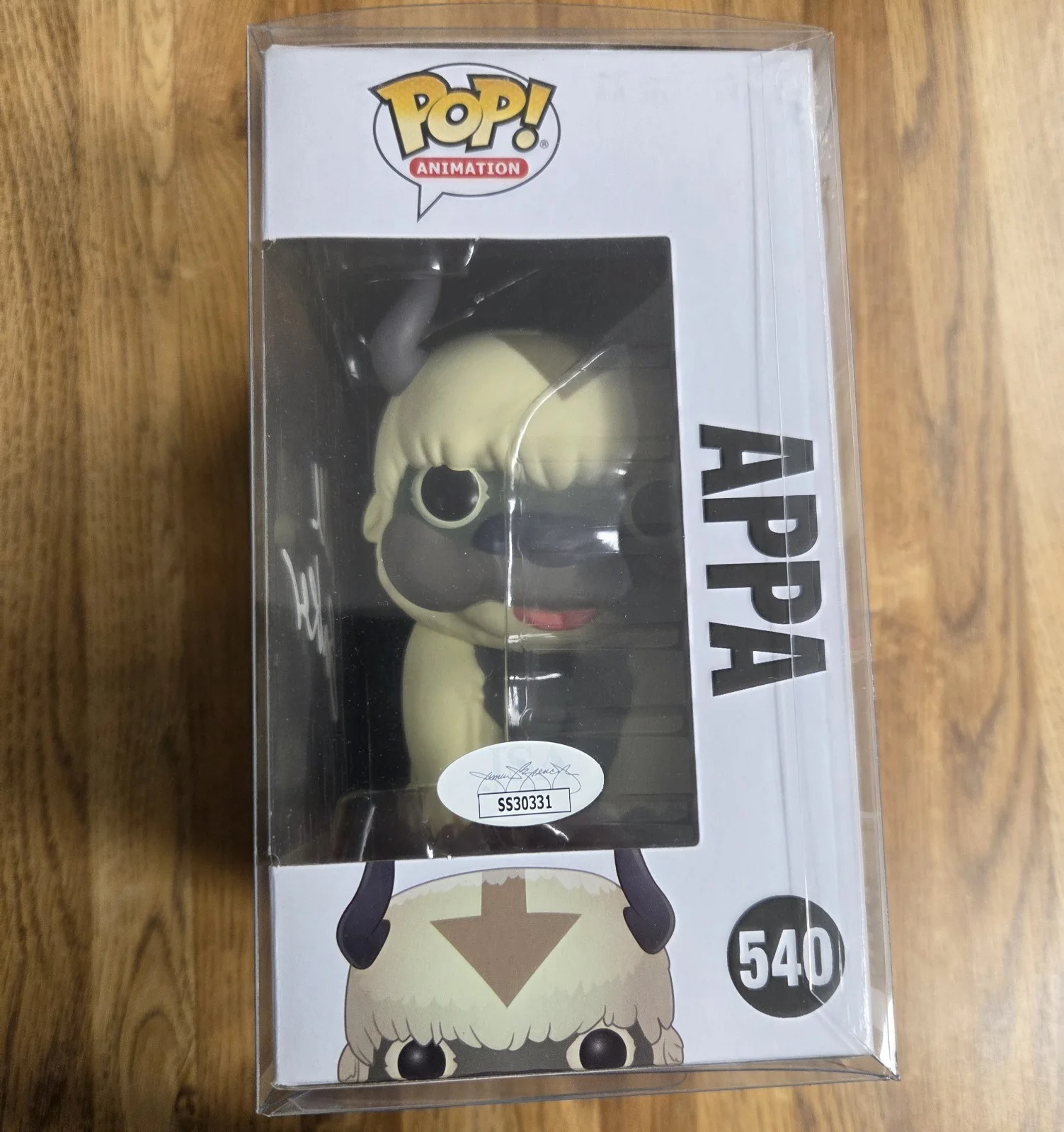 Dee Baker — Appa Avatar Signed Funko Pop Dee Baker Last Airbender Autograph JSA COA 540, image 2