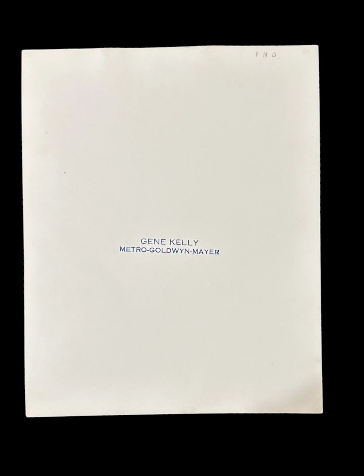 Gene Kelly — Gene Kelly Signed MGM Publicity 8x10 Photo HOLLYWOOD ICON Autograph, изображение 4