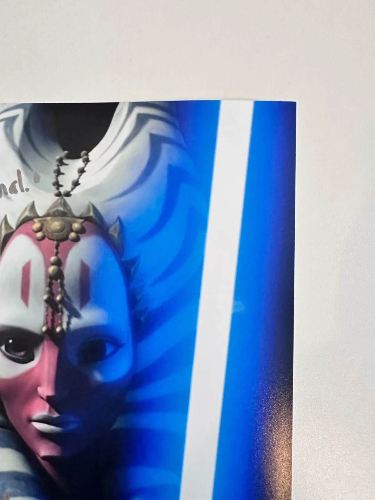 Tasia Valenza — Tasia Valenza Signed 8x10 Star Wars: The Clone Wars Jedi Shaak Ti Autograph, image 4