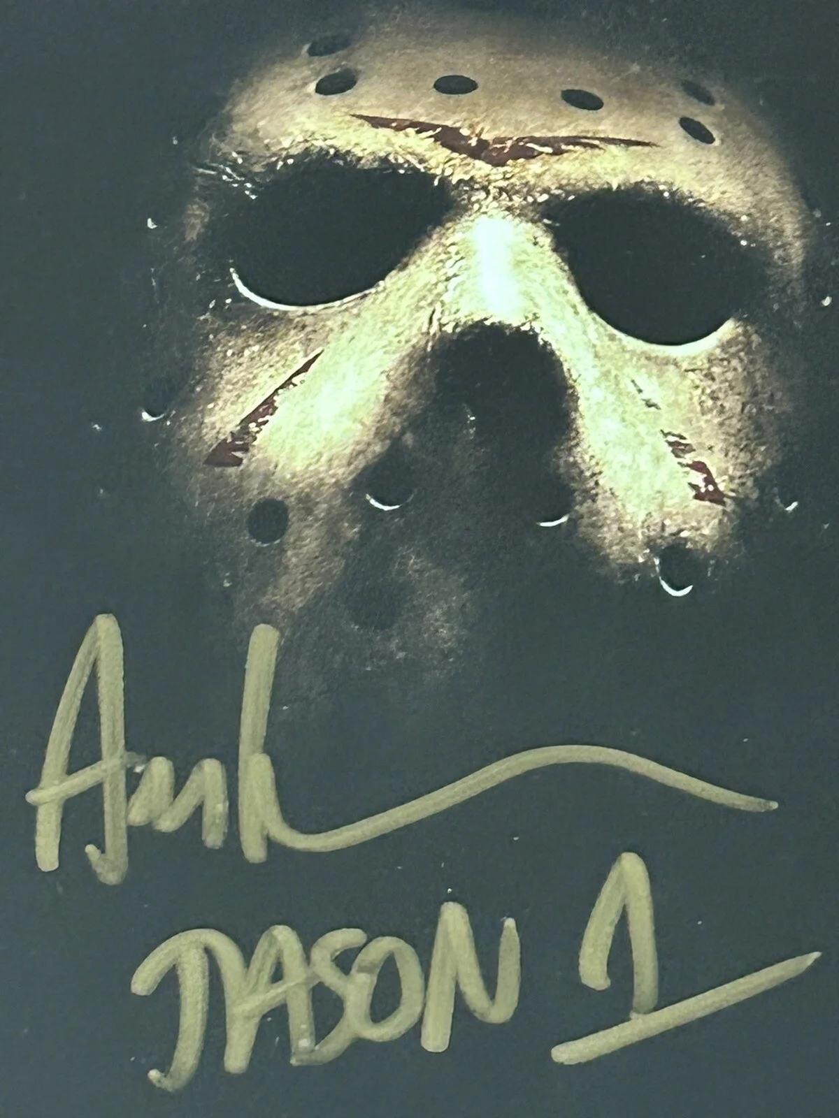 Ari Lehman — Ari Lehman Signed Friday The 13th Jason Vorhees 8x10 Photo “Jason 1”, изображение 2