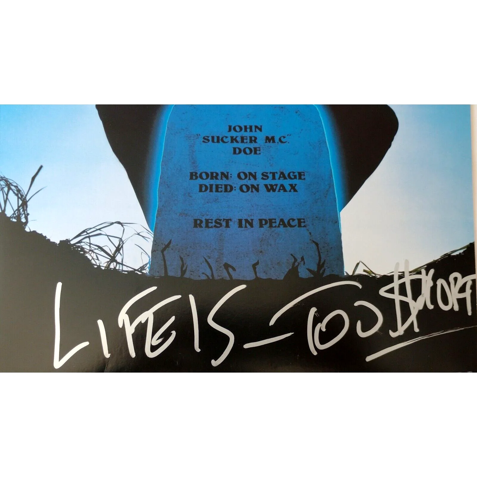 Too Shortt — Too Short Signed Life Is Too Short Vinyl Beckett COA Hip Hop Memorabilia Auto, image 4