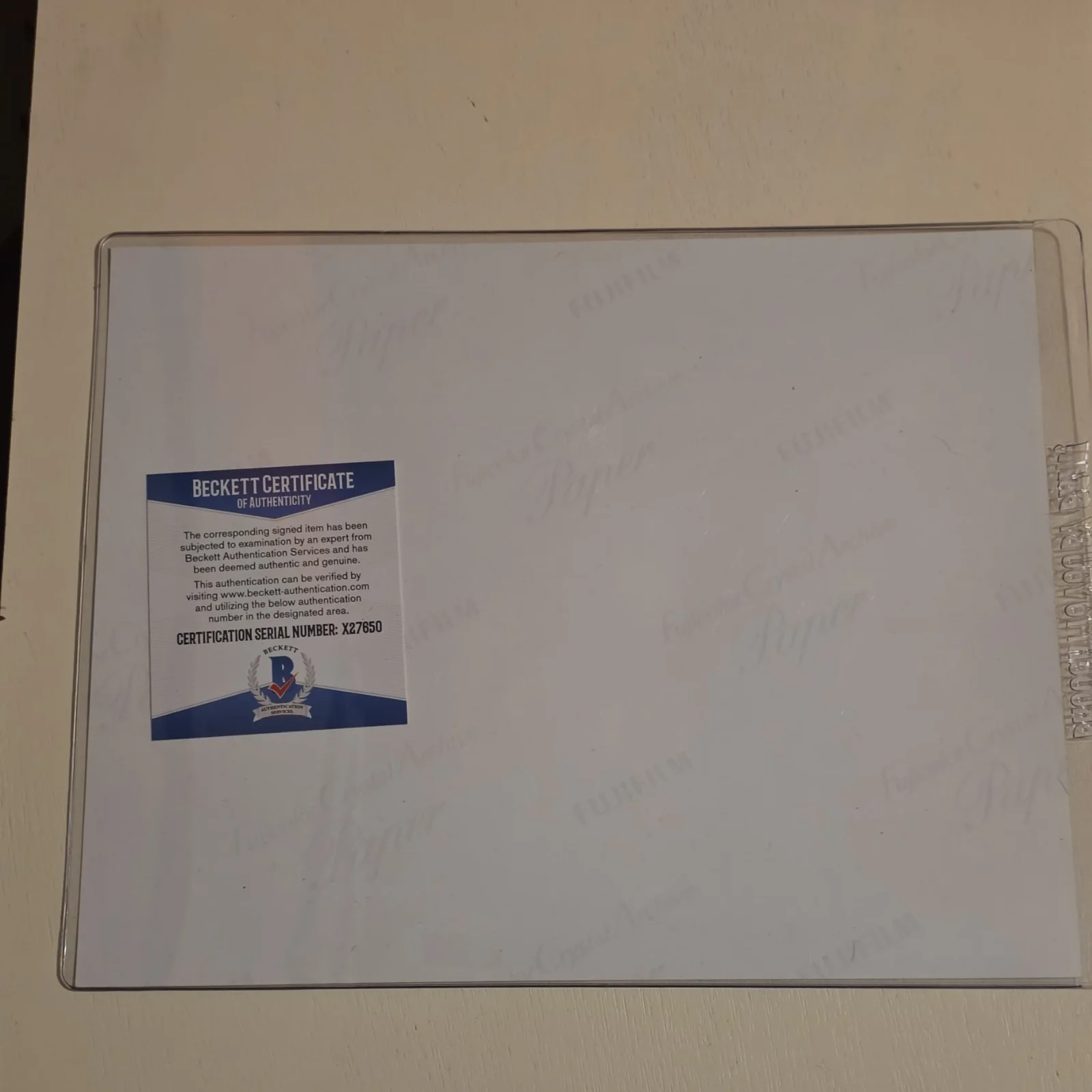 Lexi — Autographed Lexi Original Movie Photograph Beckett Authenticated Robert DowneyJr, image 2