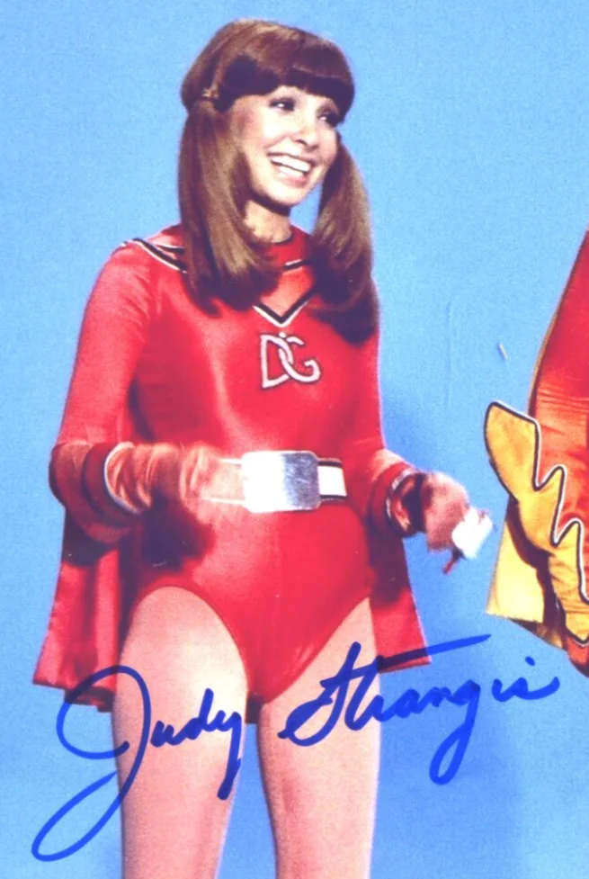 DIEDRE HALL and JUDY STRANGIS Both Signed Cast Photo ELECTRA WOMAN and DYNA GIRL, изображение 2
