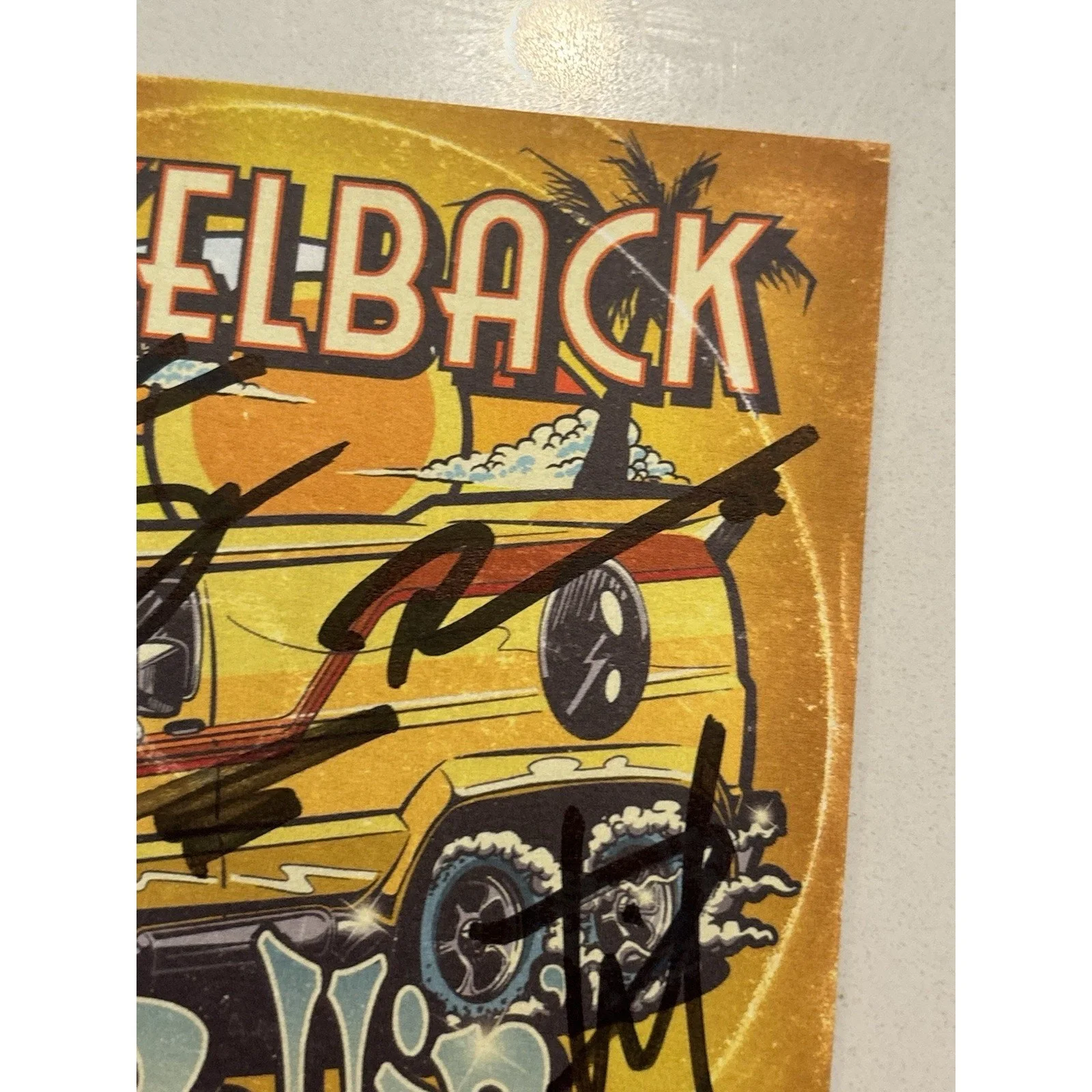 NICKELBACK Get Rollin CD Signed Card FULL BAND Insert Autograph ACOA #20, image 5