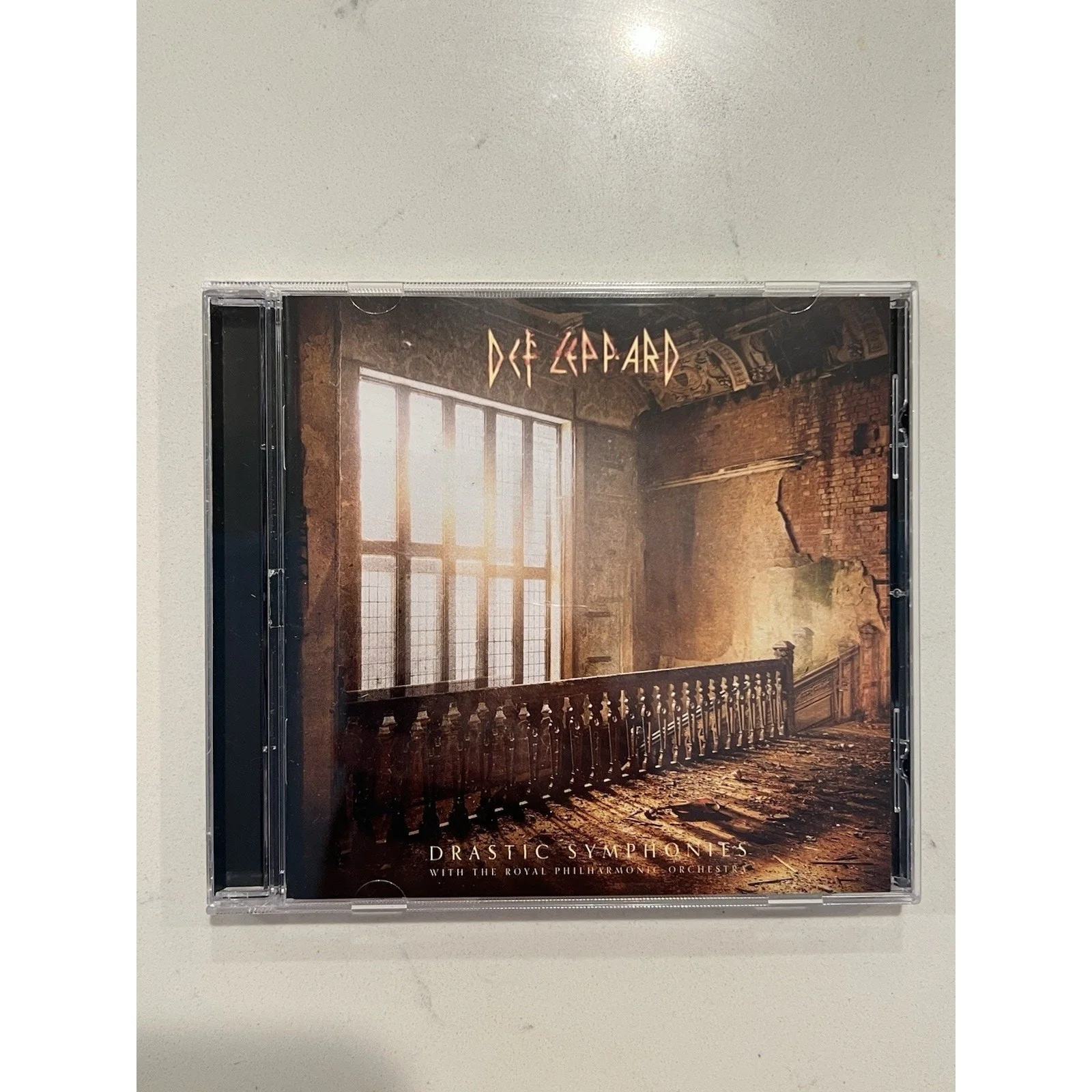Def Leppard SIGNED Drastic Symphonies CD Autographed ACOA Authenticated #8, image 2