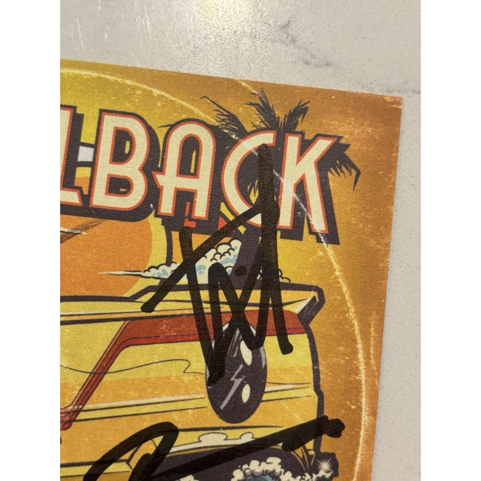 NICKELBACK Get Rollin CD Signed Card FULL BAND Insert Autograph ACOA #10, image 5
