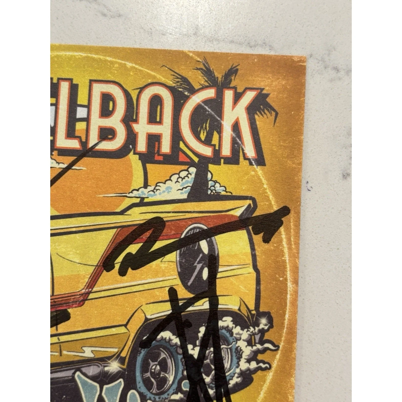 NICKELBACK Get Rollin CD Signed Card FULL BAND Insert Autograph ACOA #13, image 4
