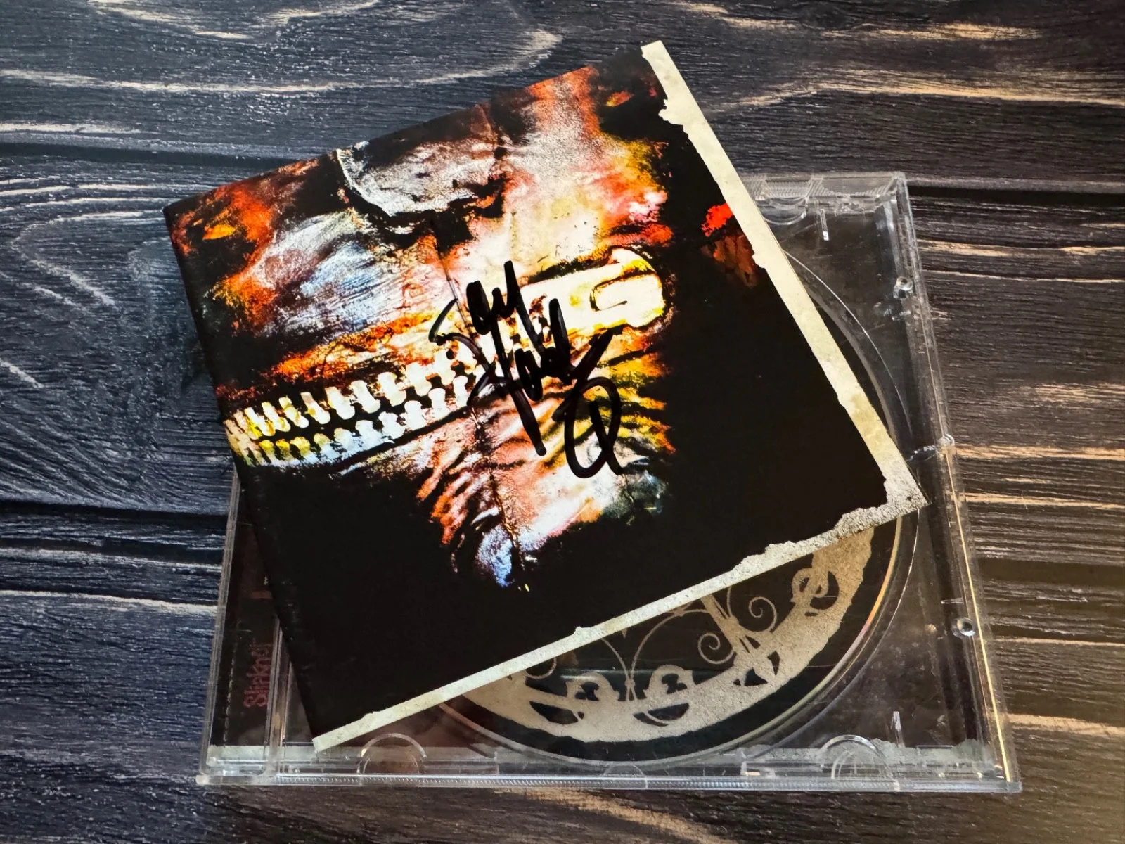 SLIPKNOT Album cd "Vol. 3" SIGNED BY JOEY JORDISON - Autograph, image 5