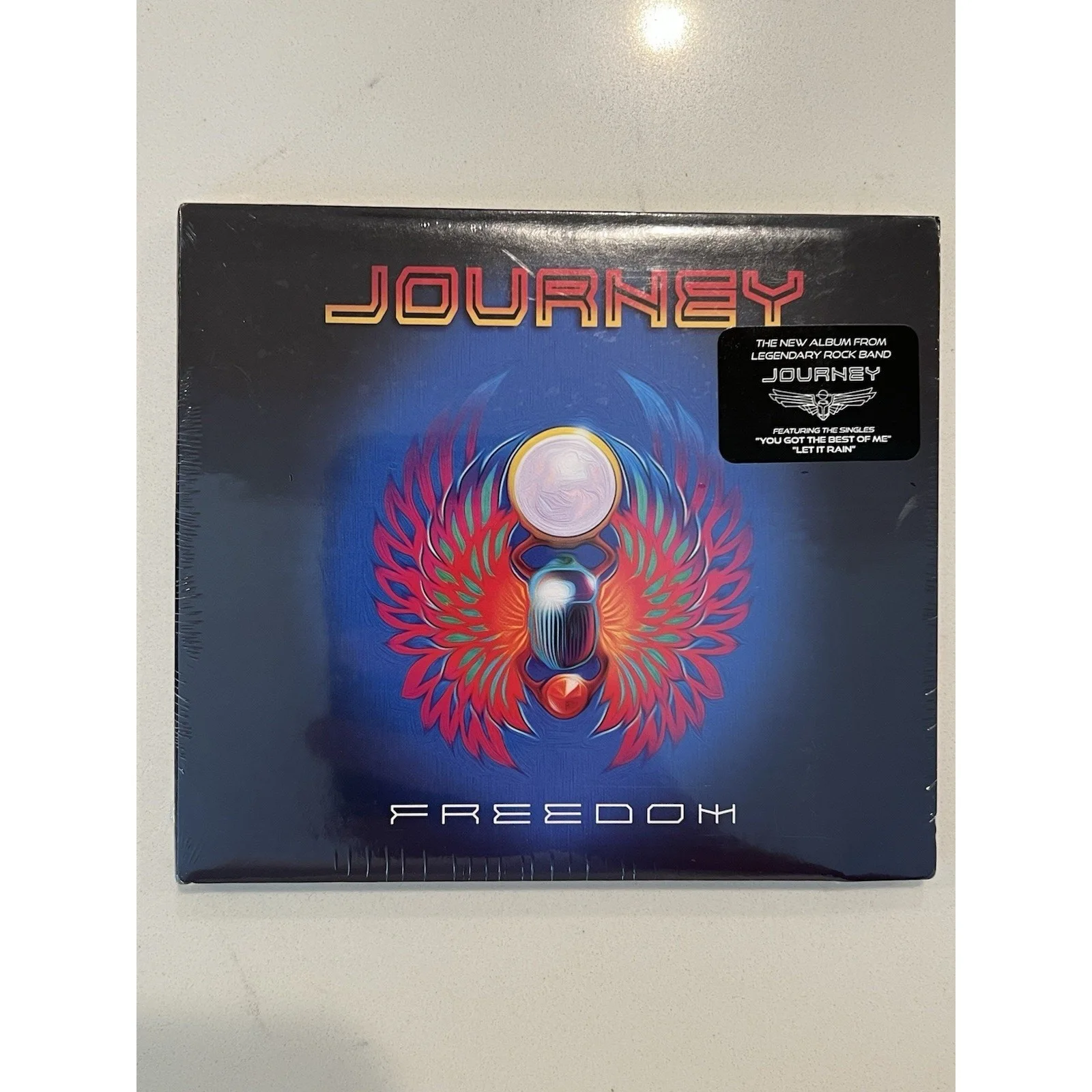 Journey SIGNED CD Art Card Freedom Neal Schon AUTOGRAPHED COA ACOA #1, изображение 2