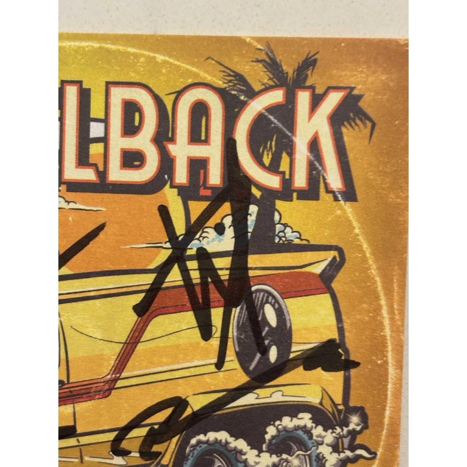 NICKELBACK Get Rollin CD Signed Card FULL BAND Insert Autograph ACOA #9, image 4