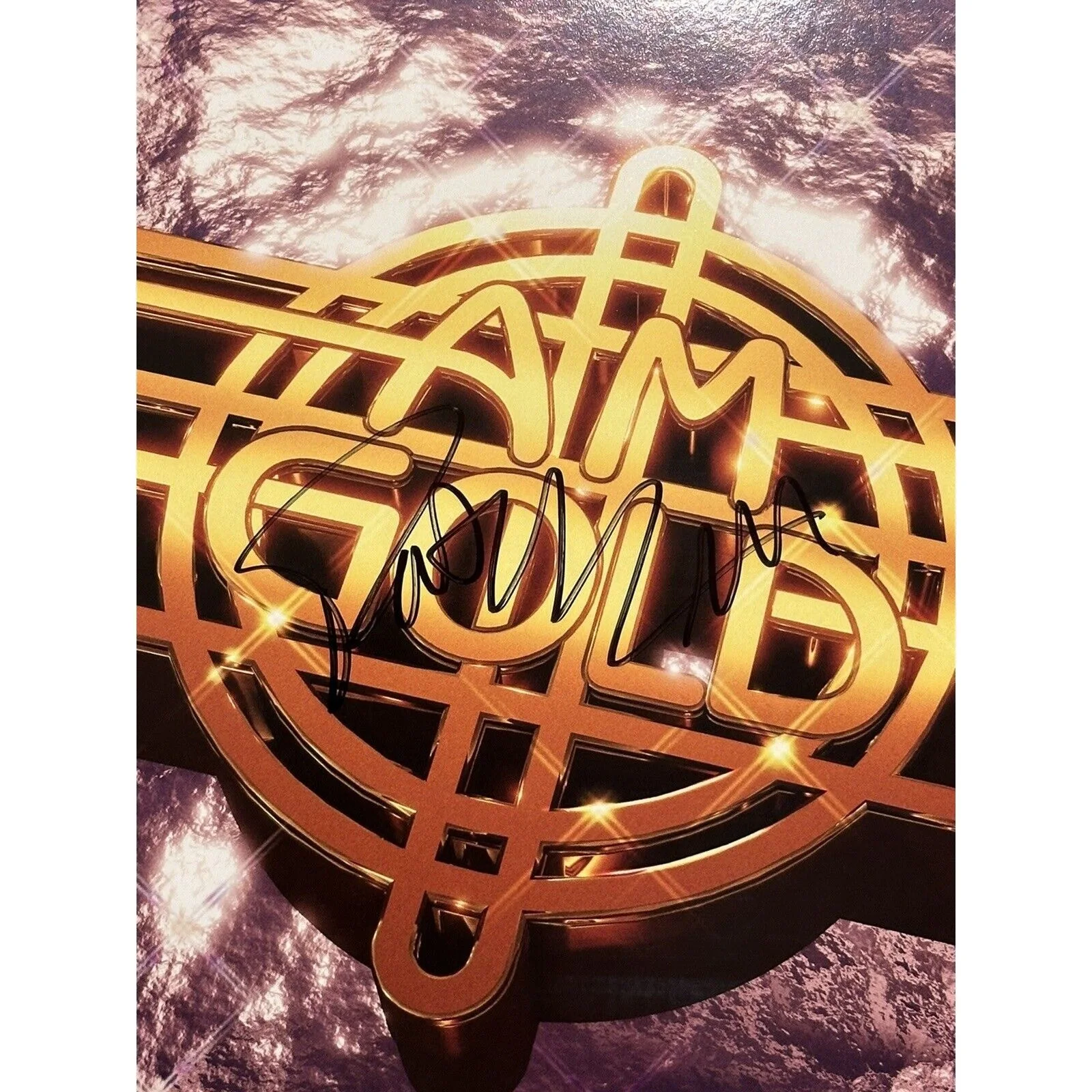 SIGNED Train - Am Gold Vinyl LP - AUTOGRAPHED Sleeve - In Hand, image 4