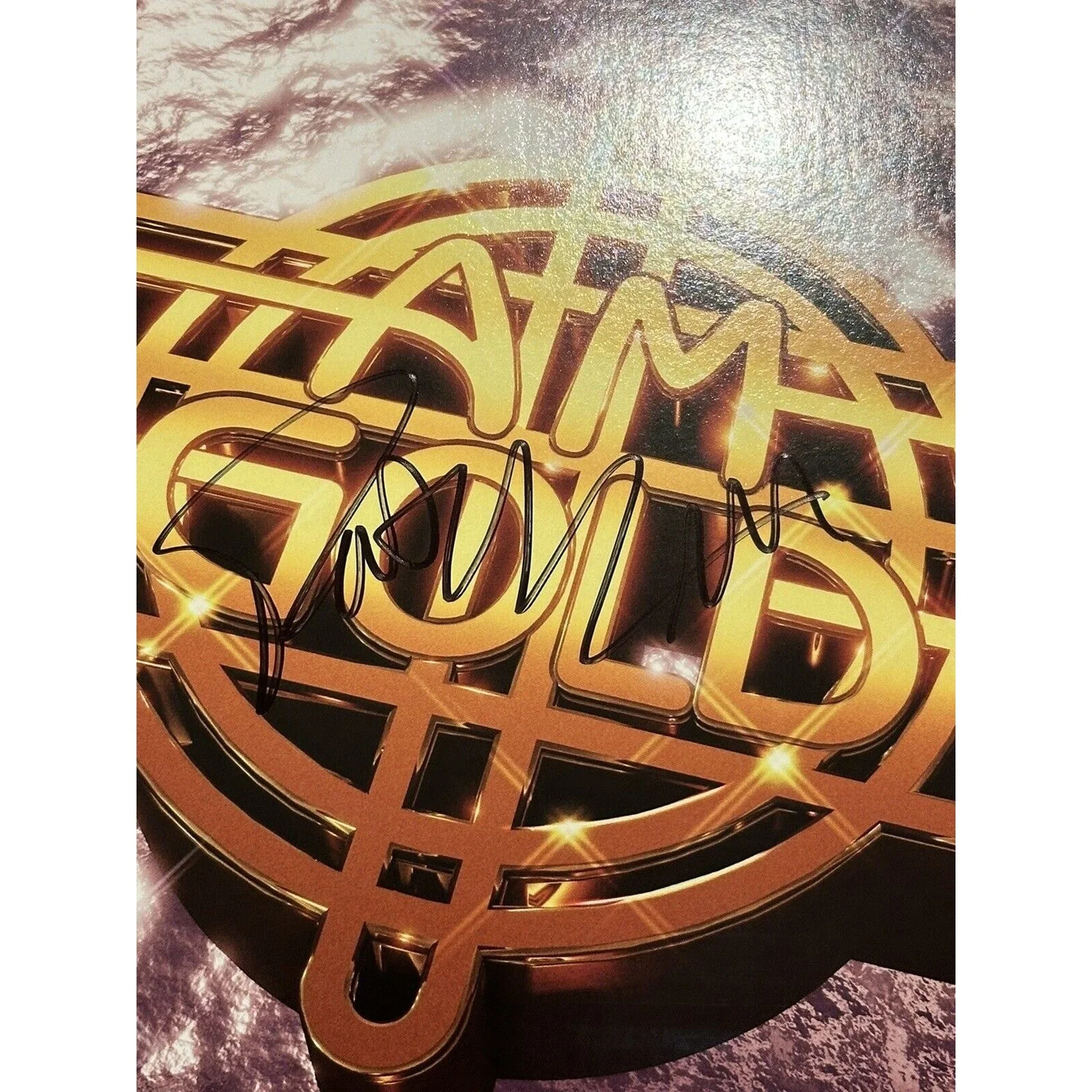 SIGNED Train - Am Gold Vinyl LP - AUTOGRAPHED Sleeve - In Hand, image 5