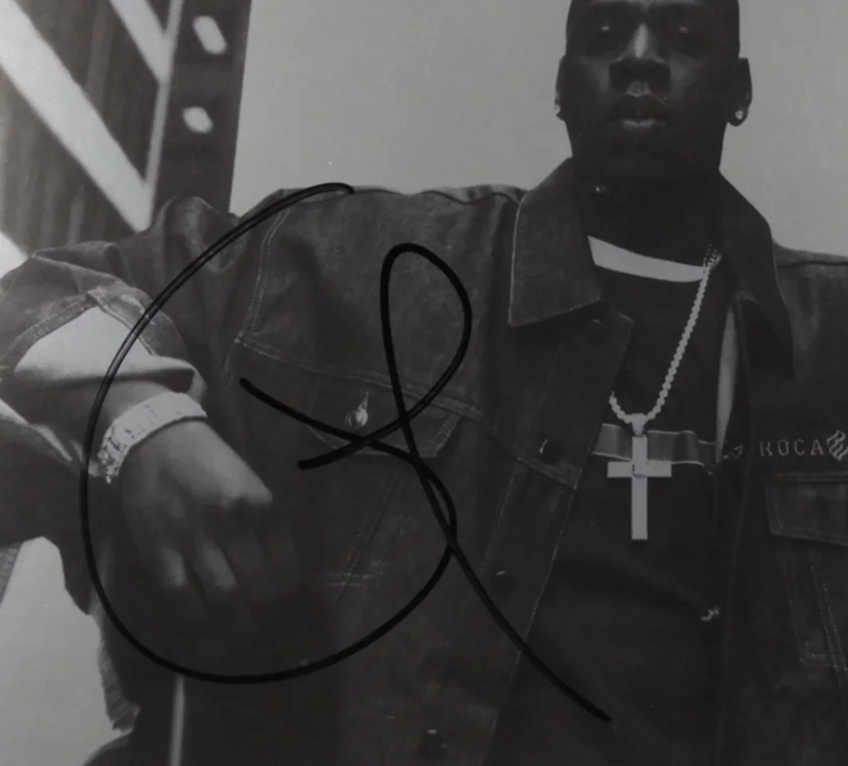 Jay Z ACOA Signed Autograph Record Album Vinyl Life And Times of S. Carter, изображение 2