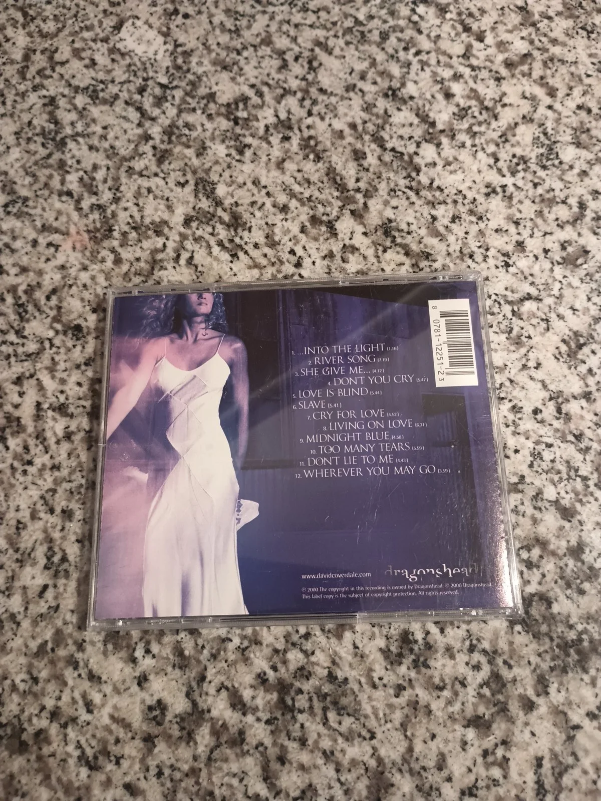 David Coverdale Signed Rare CD Into The Light *Whitesnake, Deep Purple HOFer, изображение 2