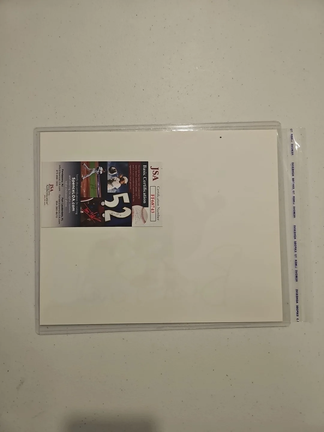 8x10 Brock Powell Auotgraph - A Voice Of The Kool-Aid Man "OH Yeah!", изображение 2