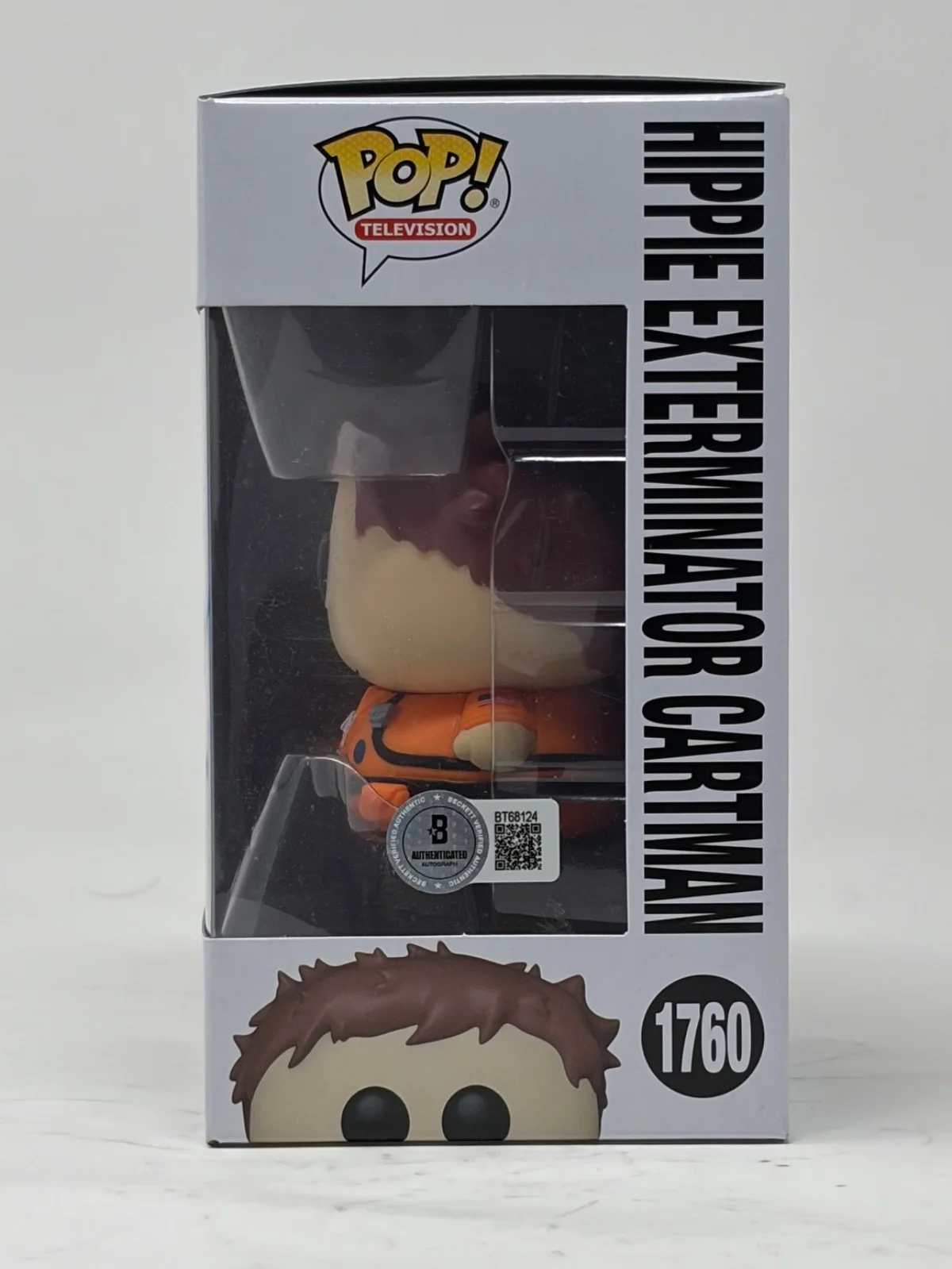 Trey Parker — Matt Stone Signed South Park Hippie Exterminator Cartman Funko Pop Beckett COA, image 3