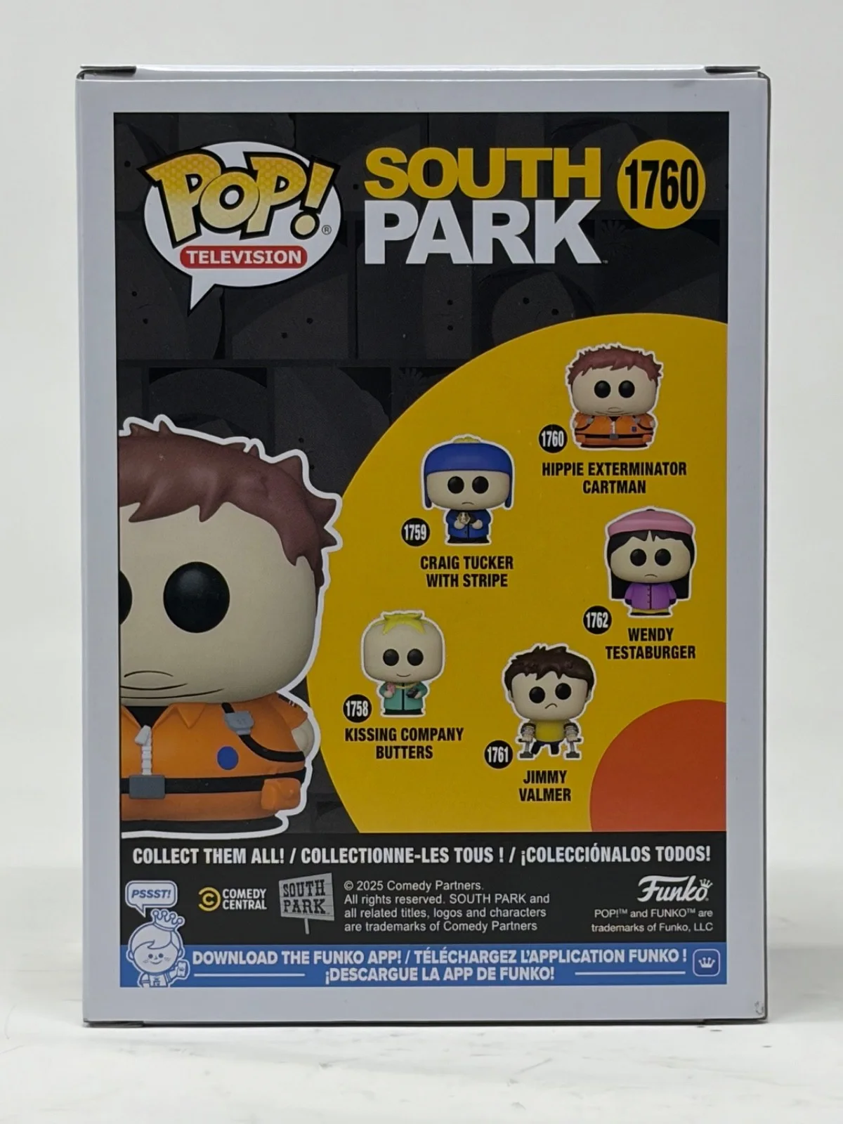 Trey Parker — Matt Stone Signed South Park Hippie Exterminator Cartman Funko Pop Beckett COA, image 5