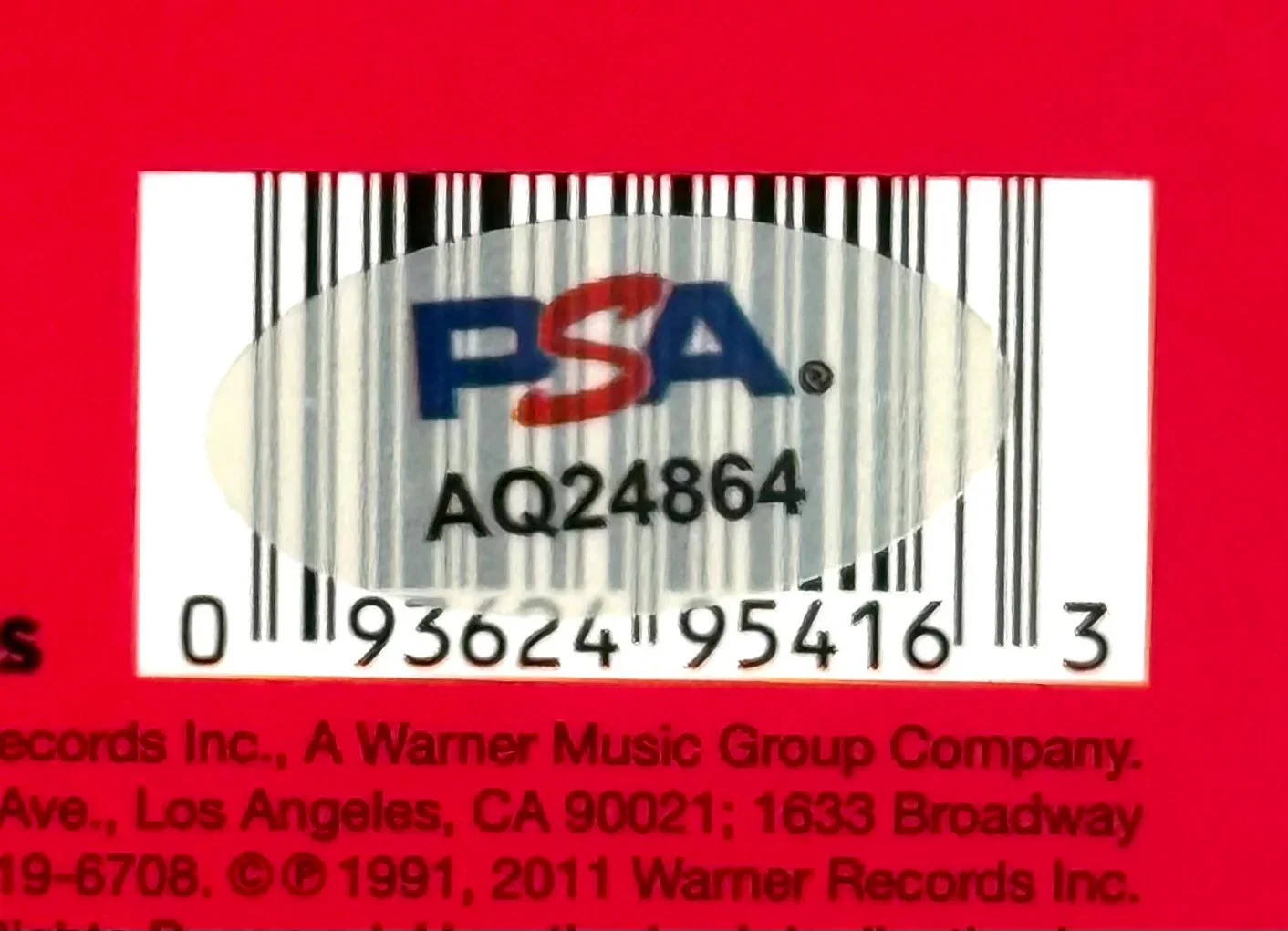 Red Hot Chili Peppers Signed Autographed Vinyl LP "Blood Sugar Sex Magik" PSA/DN, изображение 4