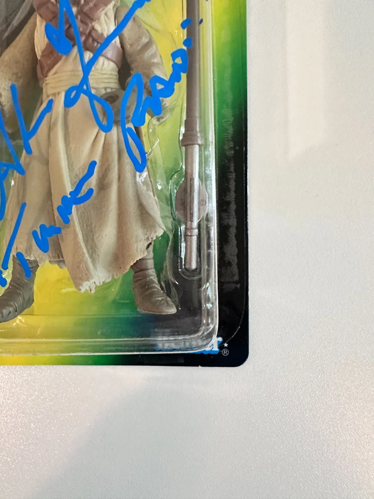 Alan Fernandes — Alan Fernandes Signed Star Wars EpIV POTF2 Tusken Raider Action Figure, изображение 5