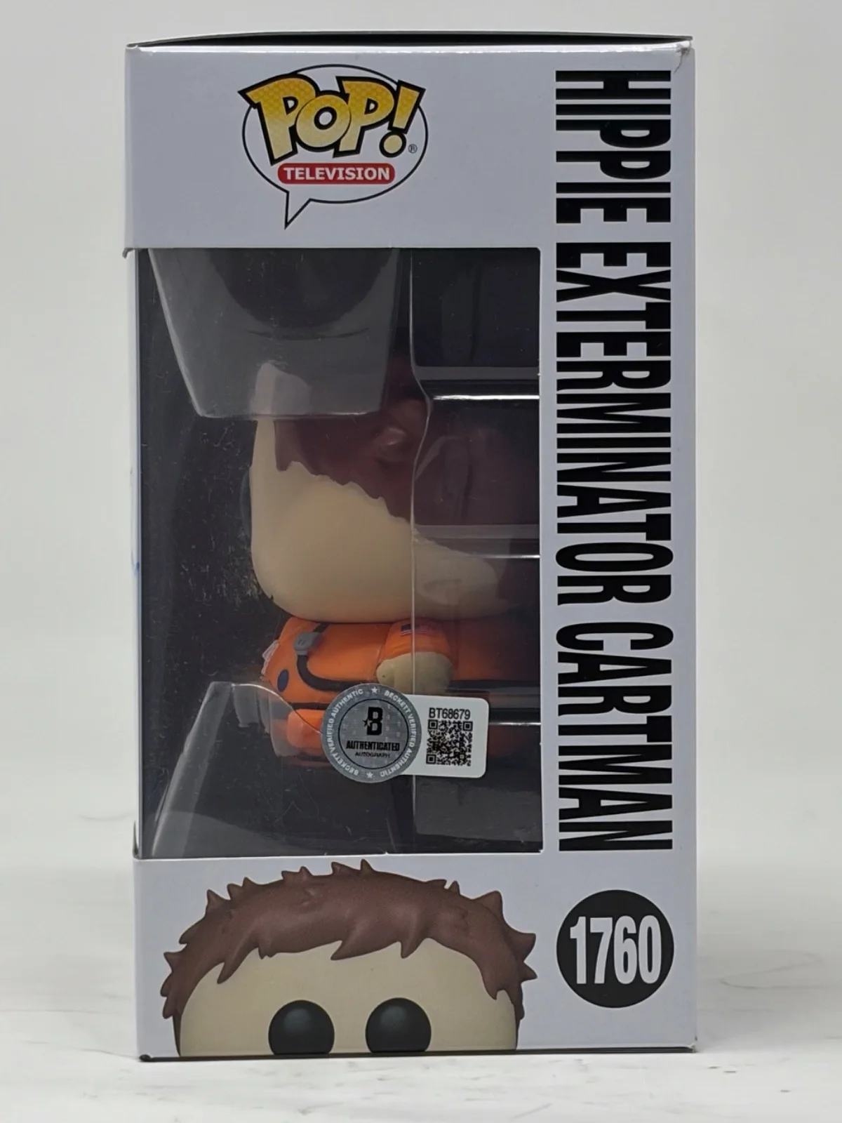 Trey Parker — Trey Parker Signed South Park Hippie Exterminator Cartman Funko Pop Beckett COA, изображение 3