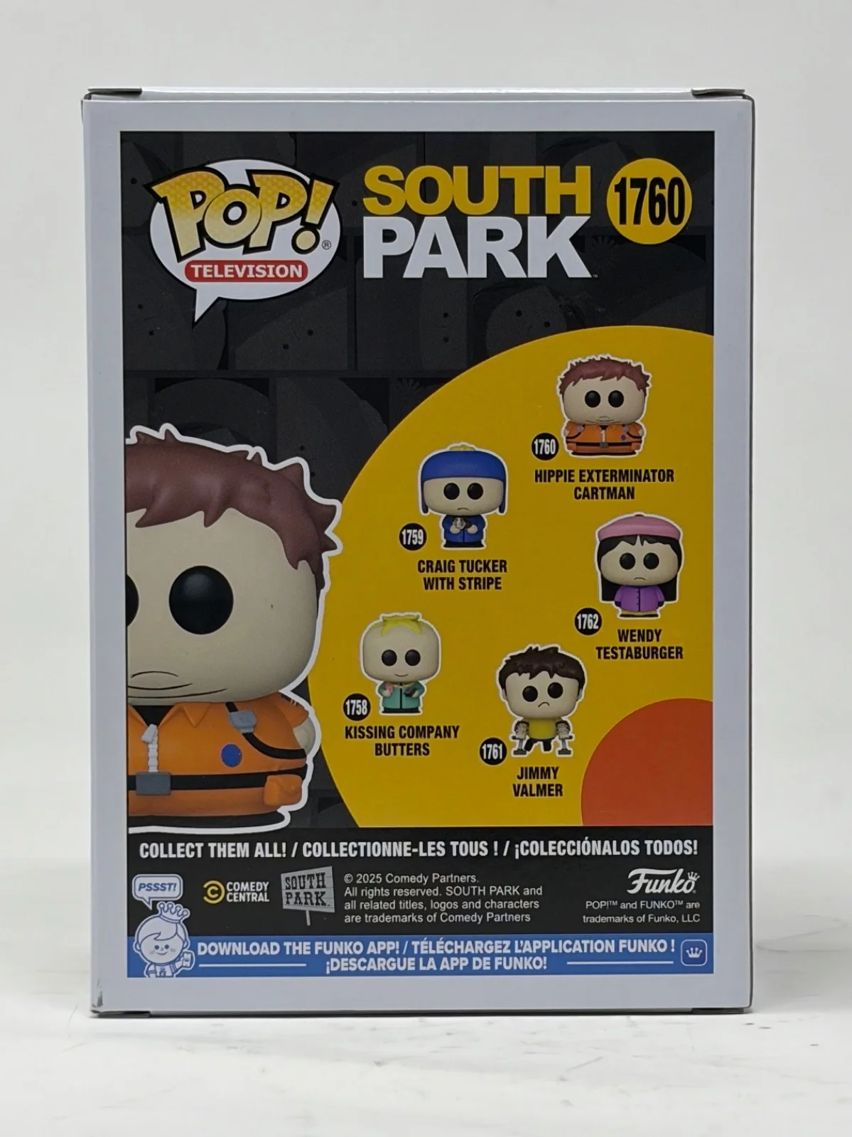 Trey Parker — Trey Parker Signed South Park Hippie Exterminator Cartman Funko Pop Beckett COA, изображение 5