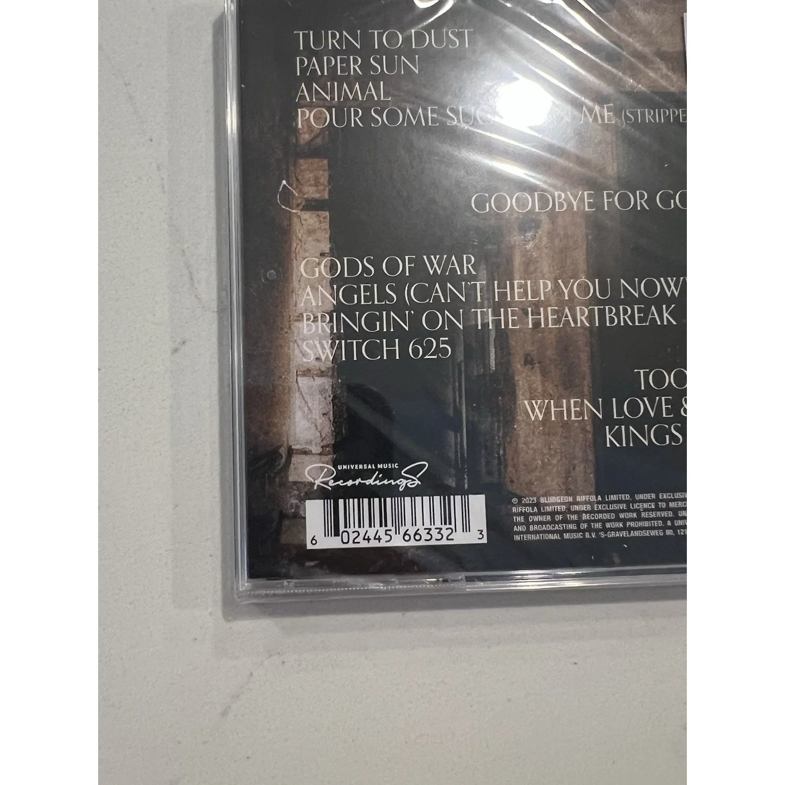 CD de Sinfonías Dramáticas Firmado por Def Leppard Autografiado ACOA Autenticado #11, изображение 4