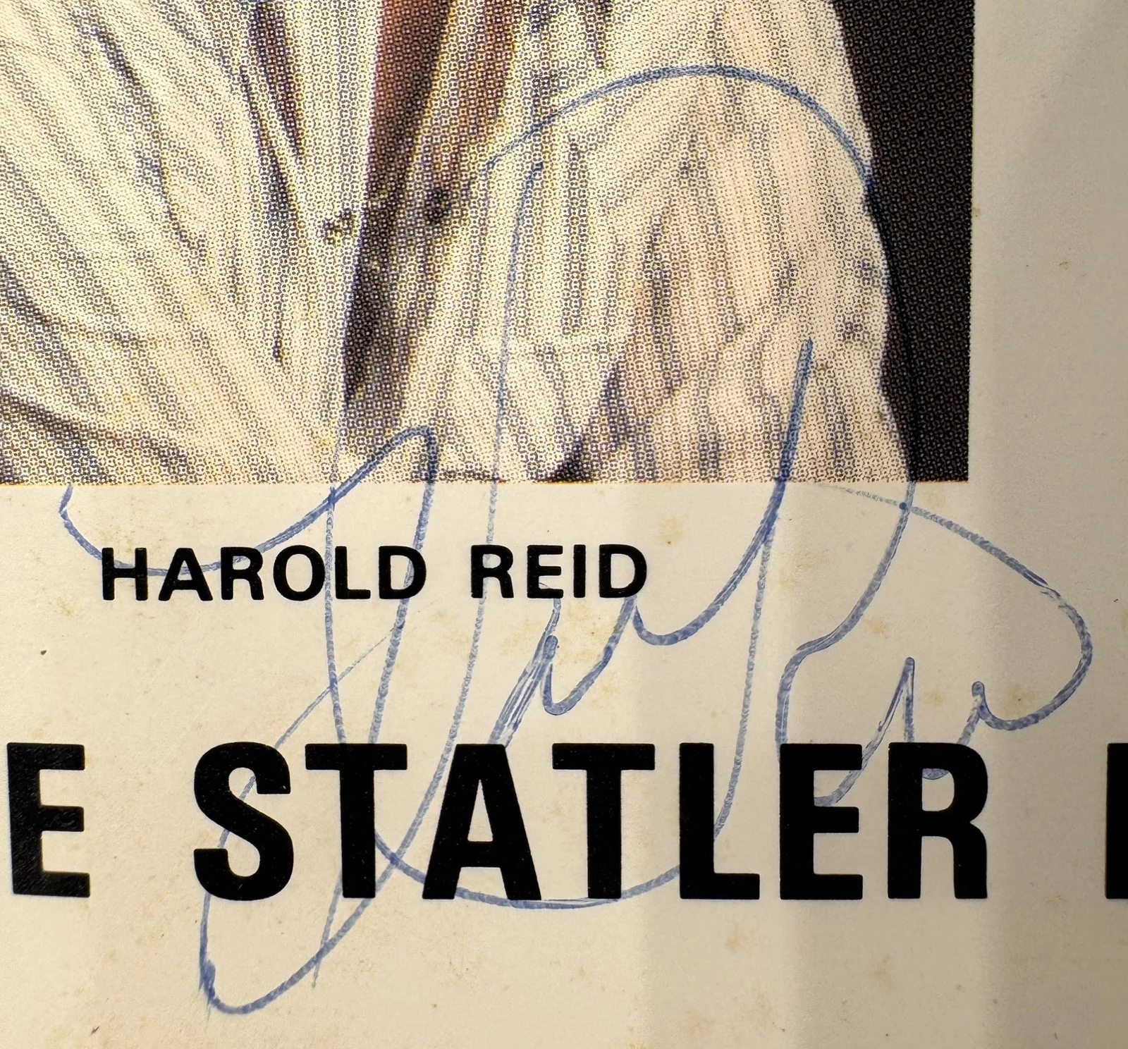 Statler Brothers Signed Fan Mailer Photo Card All 4 Members Harold Reid Deceased, изображение 2
