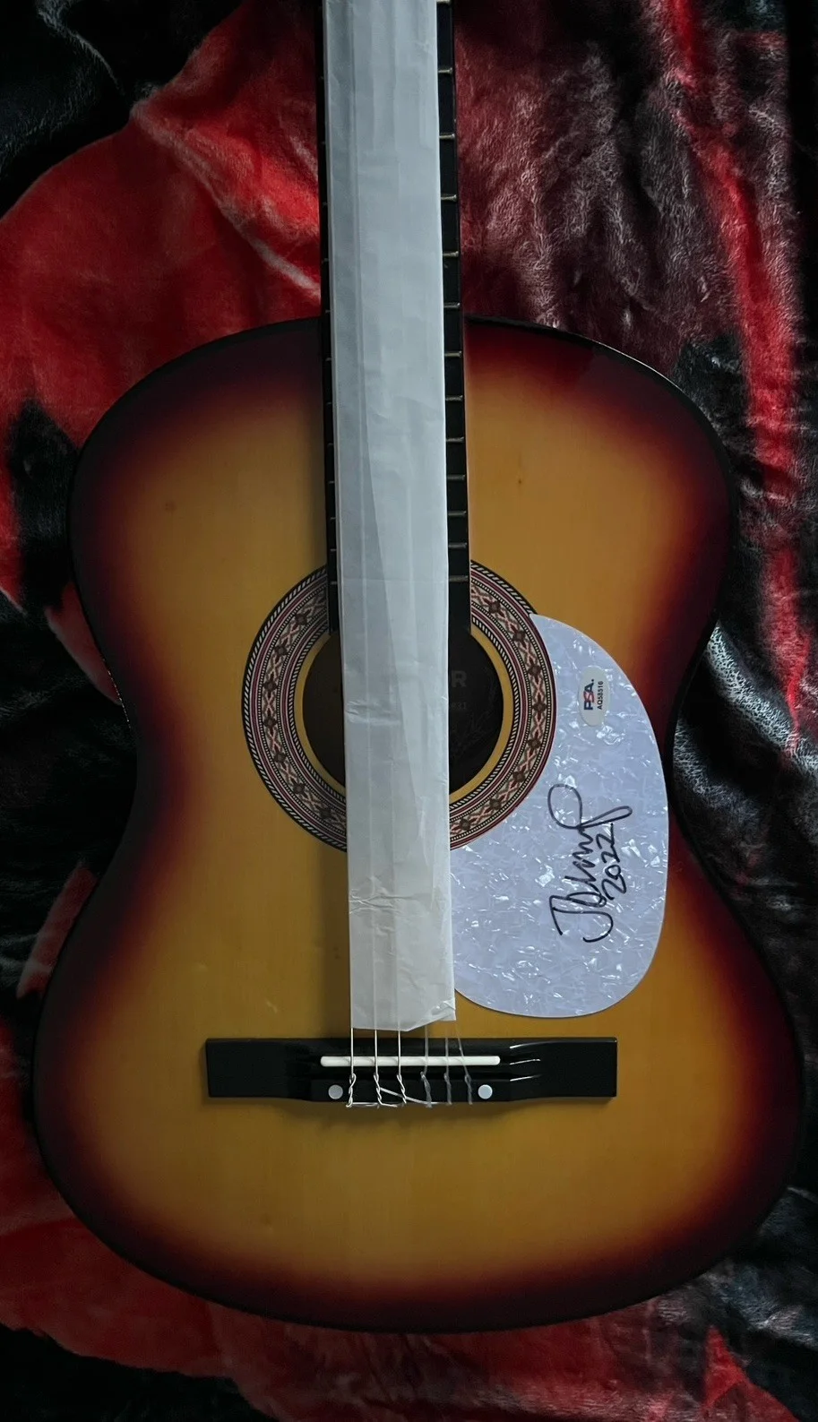 John Mellencamp signed Acoustic Guitar autographed PSA JACK & DIANE LEGEND, изображение 2