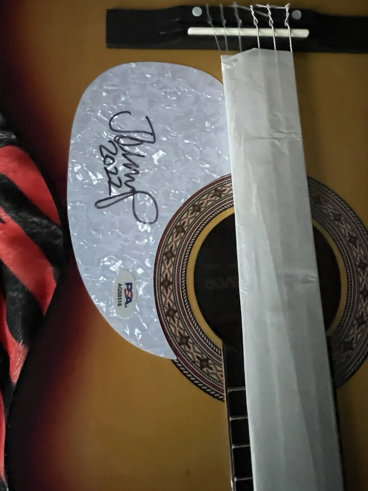 John Mellencamp signed Acoustic Guitar autographed PSA JACK & DIANE LEGEND, изображение 4