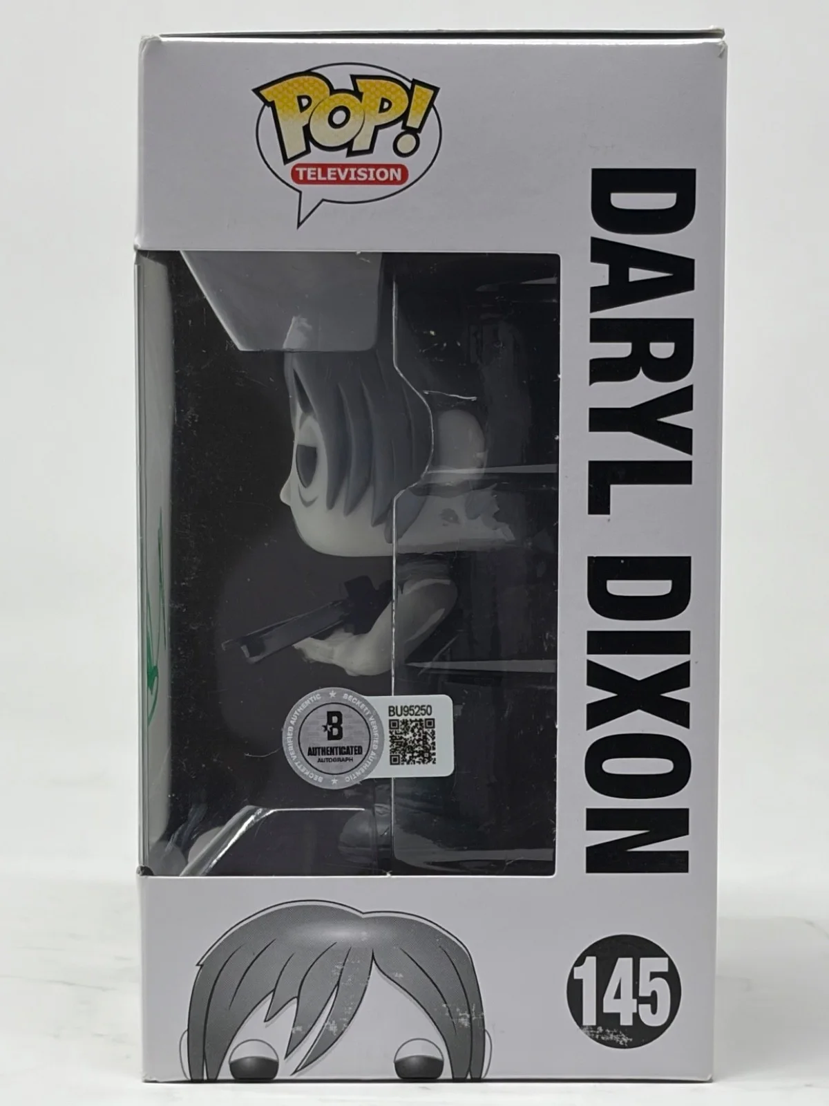 Norman Reedus — Norman Reedus Signed The Walking Dead Daryl Dixon Funko Pop #145 Autograph BAS, image 3
