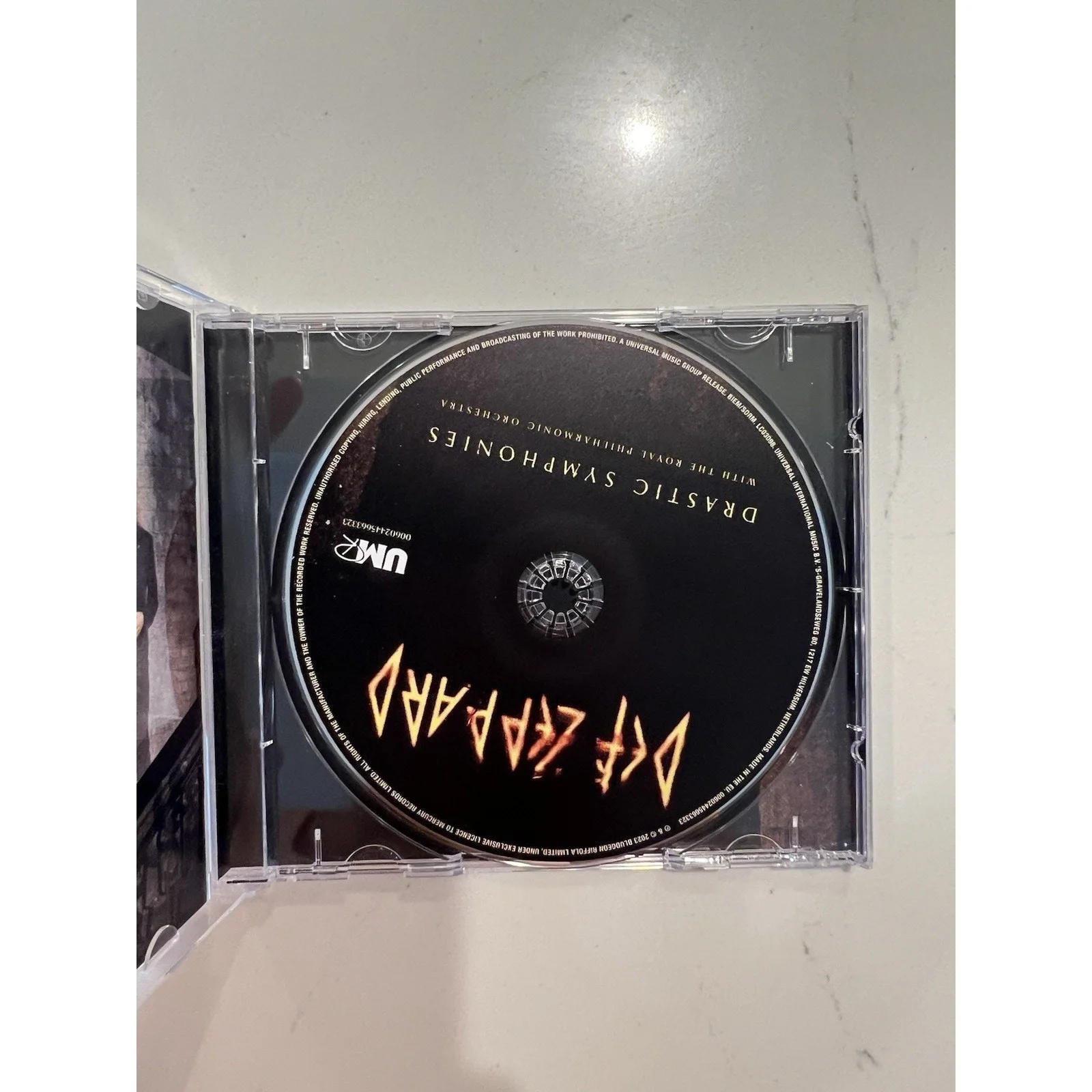 Def Leppard SIGNED Drastic Symphonies CD Autographed ACOA Authenticated #7, image 3