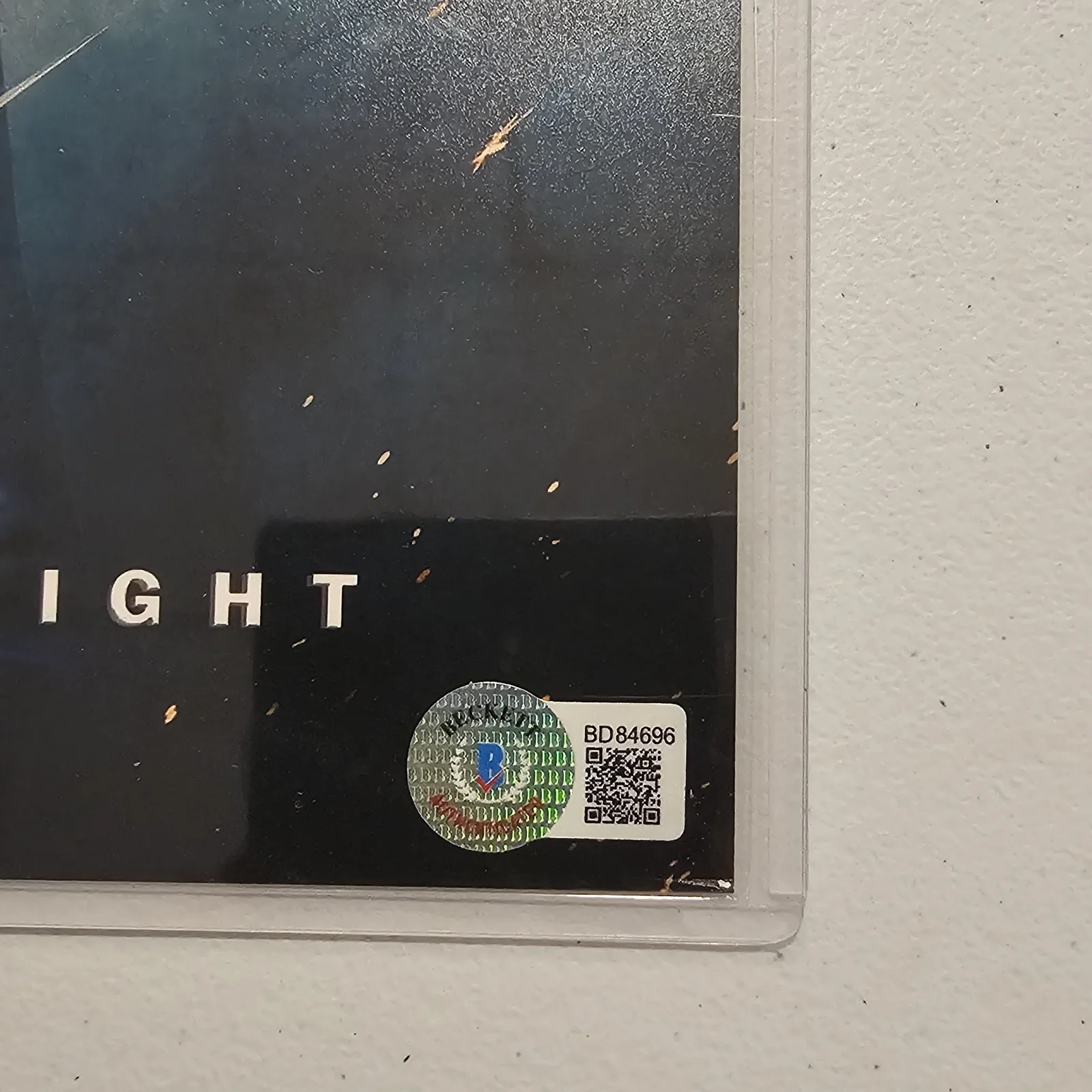 8x10 Christian Bale Auto From Batman The Dark Knight!, image 3