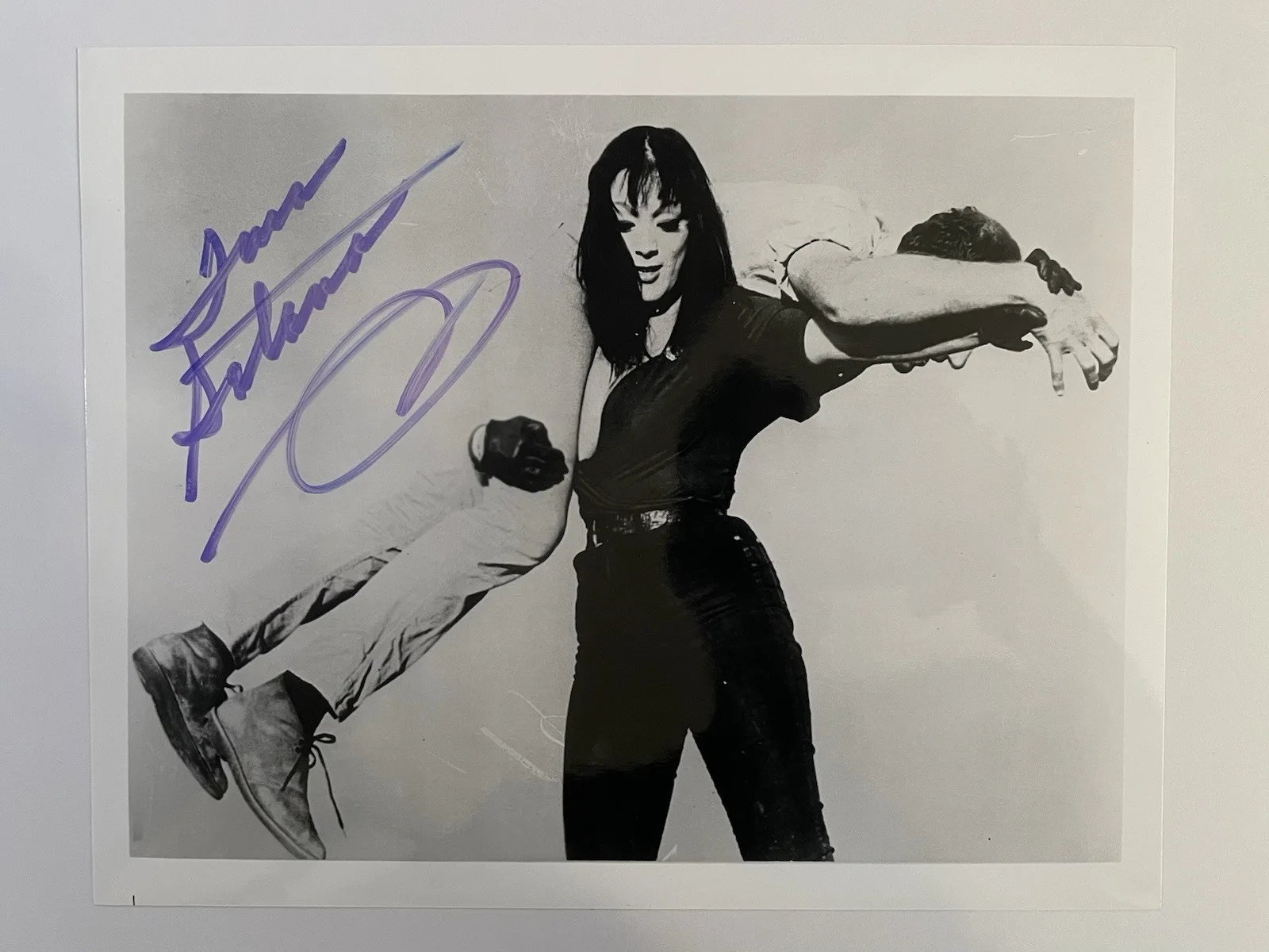 Tura Satana — Tura Satana Autographed Photo Faster Pussycat Kill Kill Russ Meyer Signed 8x10