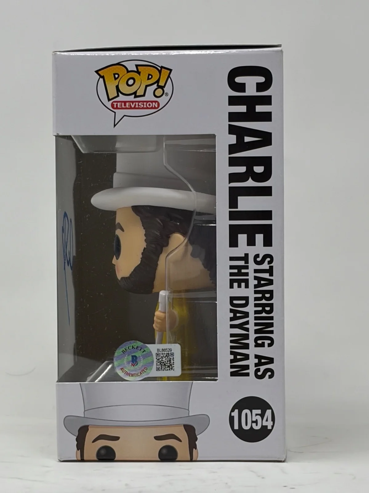 Charlie Day — Charlie Day Signed It's Always Sunny Funko Pop Starring As The Dayman #1054 BAS, image 3